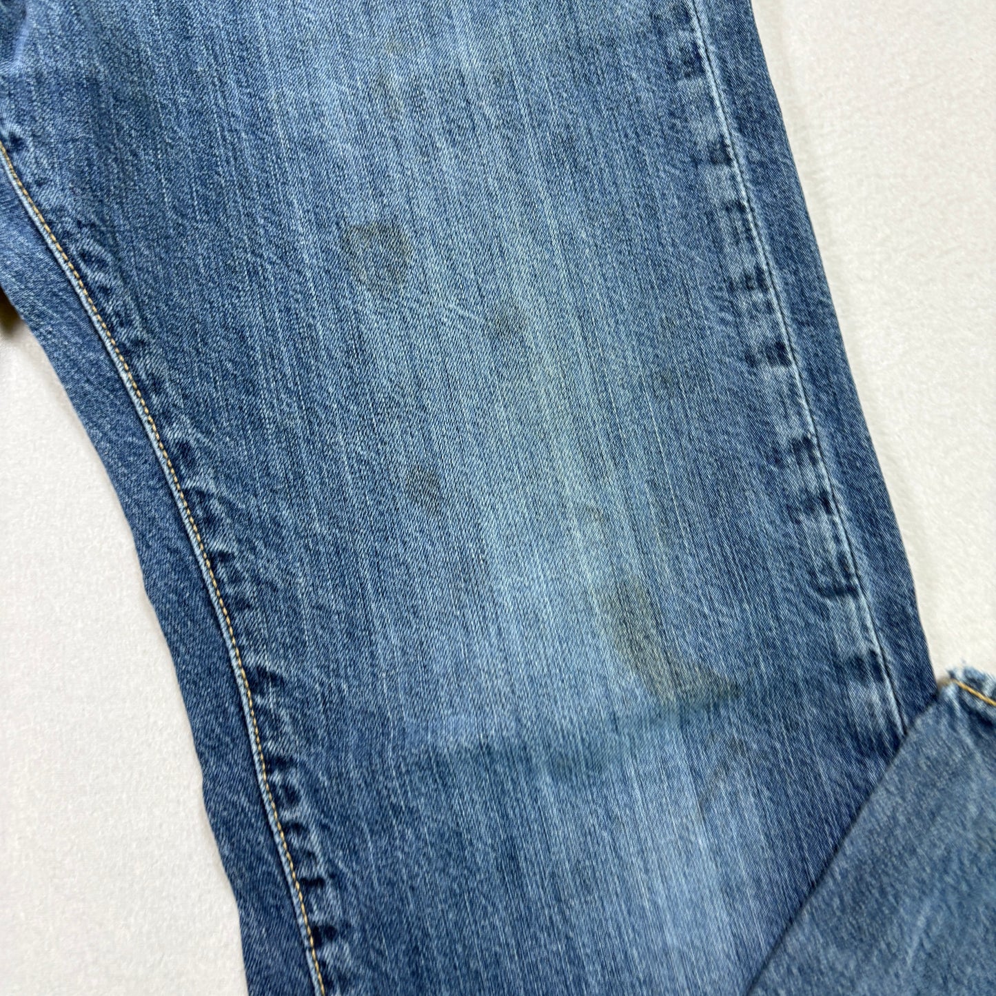 Levi’s Mens 505 Jeans 33x34 Blue Straight Leg Denim Vintage Y2K Workwear