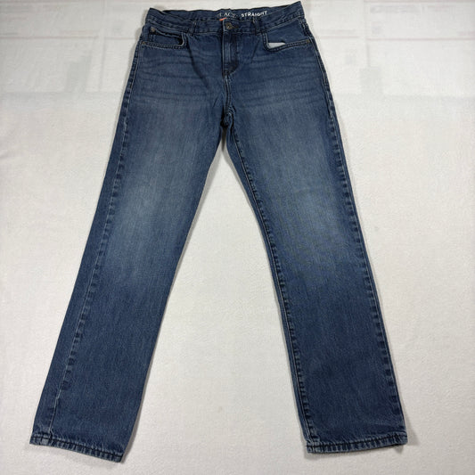The Children’s Place Boys Jeans Size 16 Straight Fit Blue Denim Classic Wash
