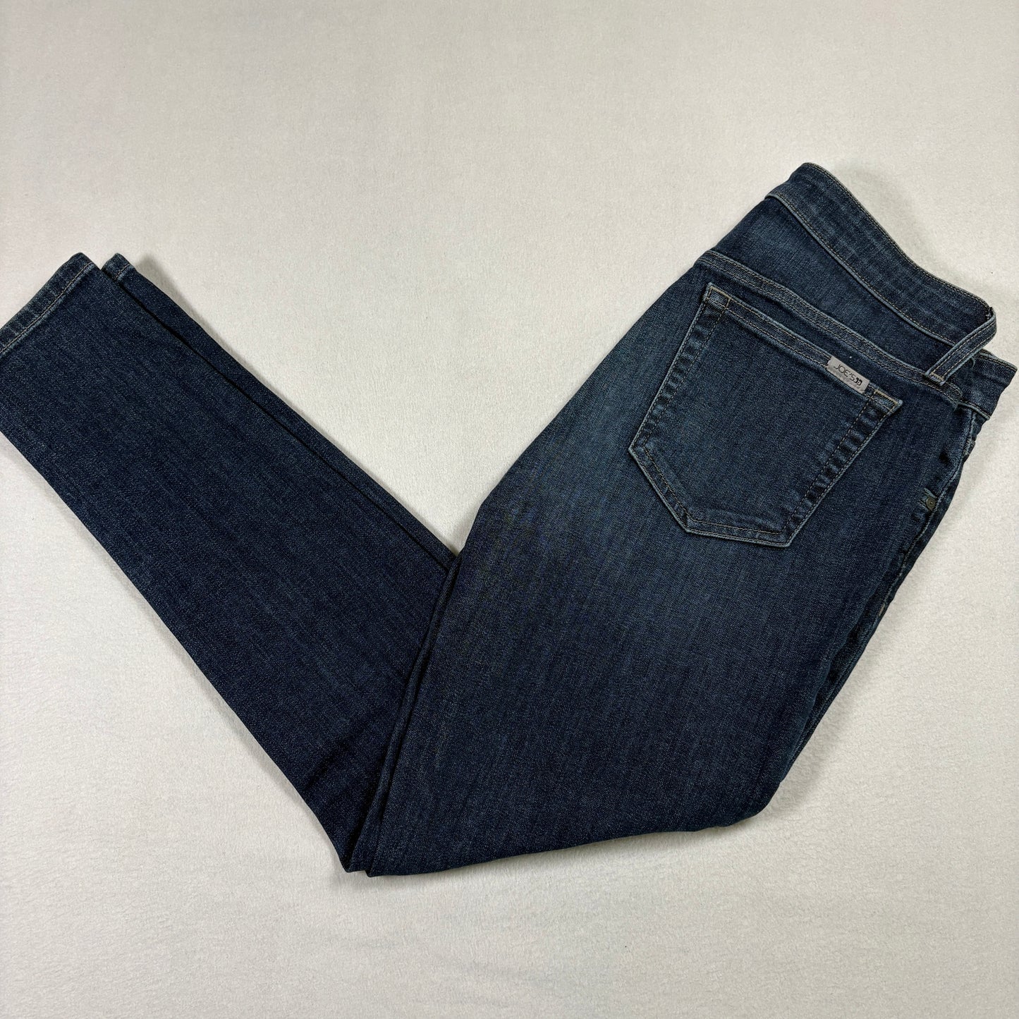 Joe’s Jeans Womens 29 Curvy Skinny Ankle Blue Denim Stretch High Rise Y2K