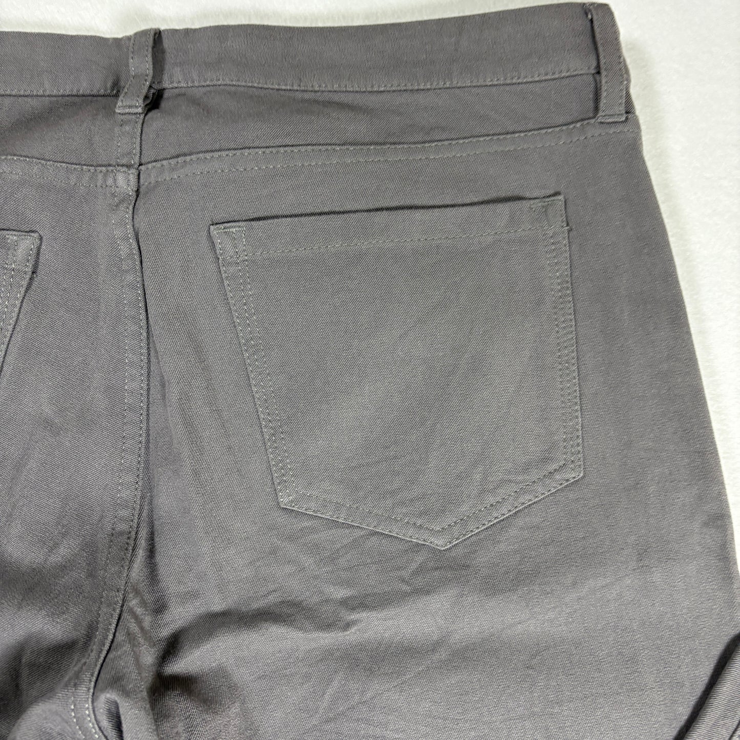 Banana Republic Sloan Pants Women’s 10 Gray Slim Straight Work Career Stretch