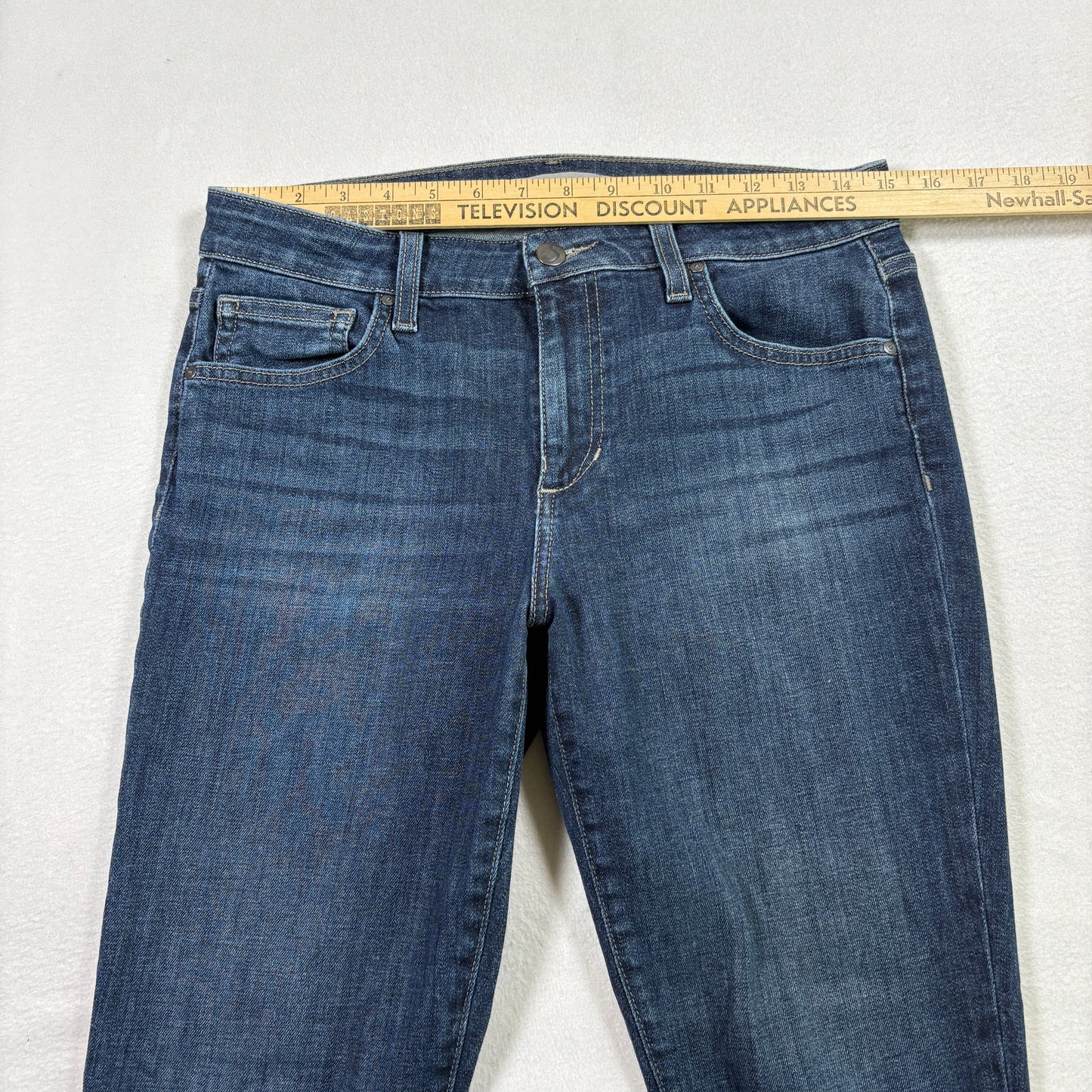 Joe’s Jeans Womens 29 Curvy Skinny Ankle Blue Denim Stretch High Rise Y2K