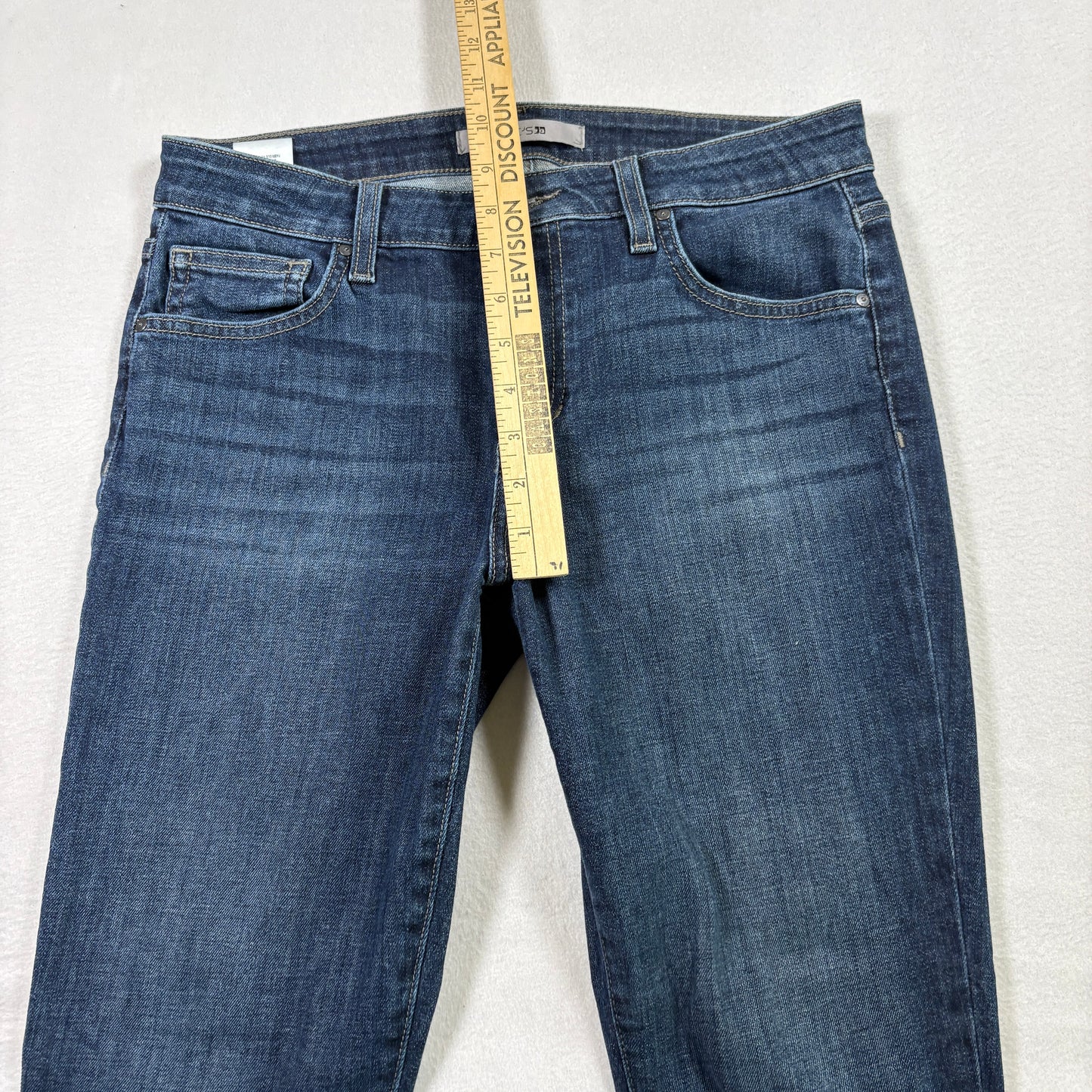 Joe’s Jeans Womens 29 Curvy Skinny Ankle Blue Denim Stretch High Rise Y2K