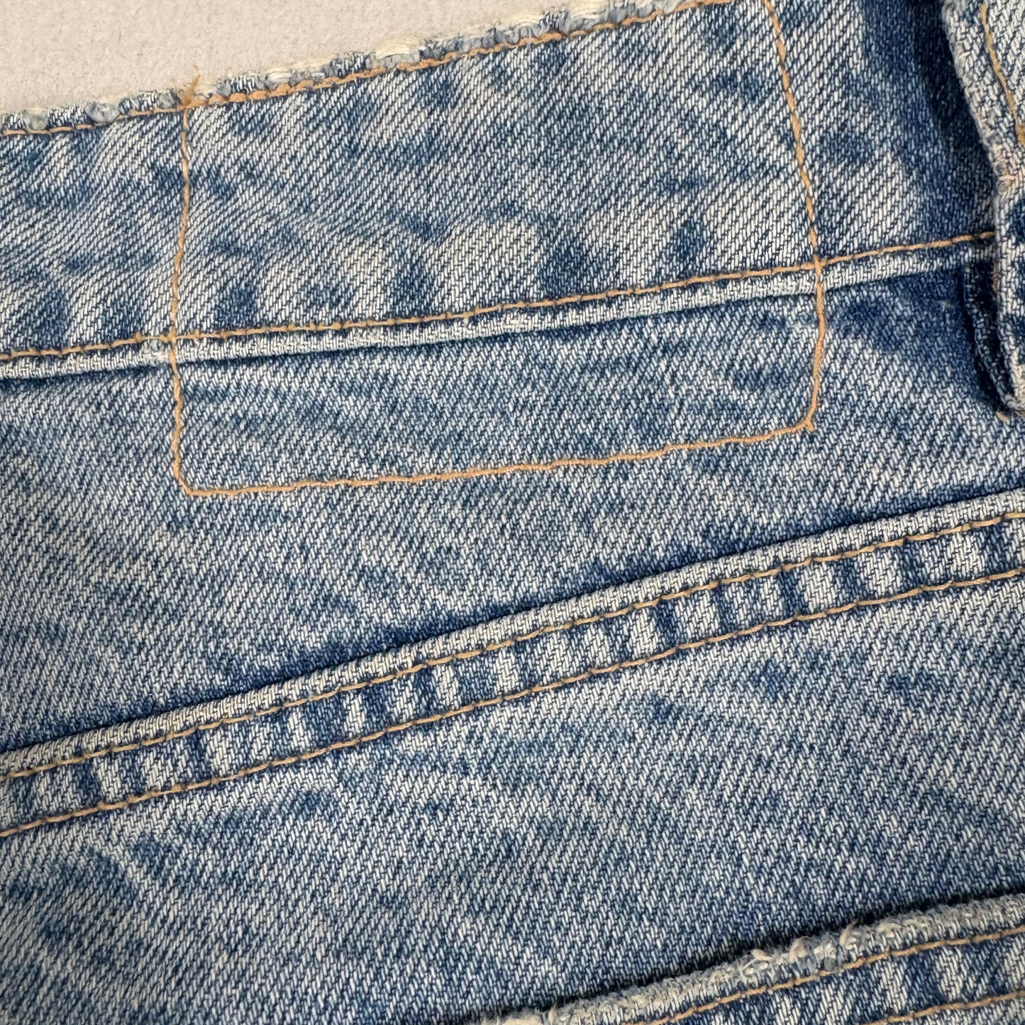 Zara Womens Jeans Size 8 Distressed Ripped Baggy Mom Fit Blue Denim Y2K Grunge