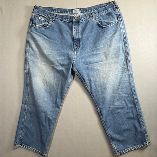 Tyndale FR Carpenter Workwear Jeans 30x30 Fits Like 44x27 Light Wash USA