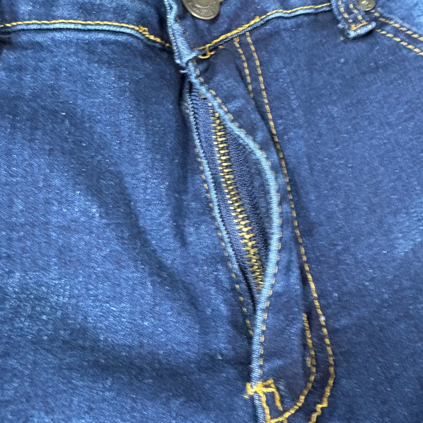 Emme Jordan Denim Jeans Women’s 15 Dark Wash Distressed Ripped Skinny Stretch