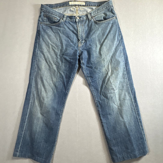 Agave Waterman Relaxed Straight Jeans Tag 33 Fits Like 35x27 USA Denim