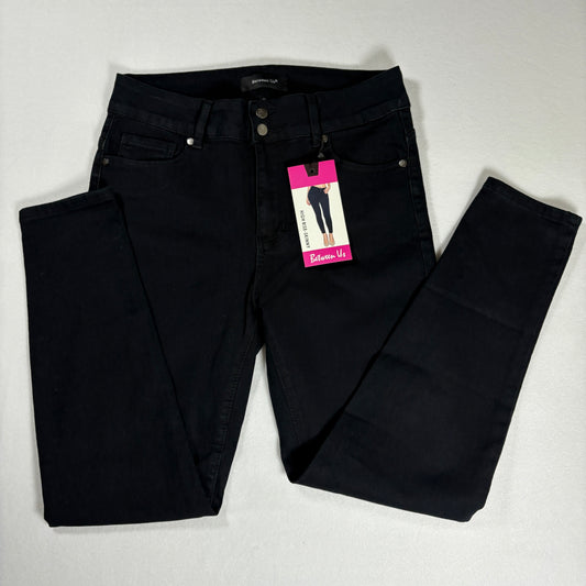 Between Us Women’s 15 Black Skinny Jeans High Rise Stretch Denim Pants NWT