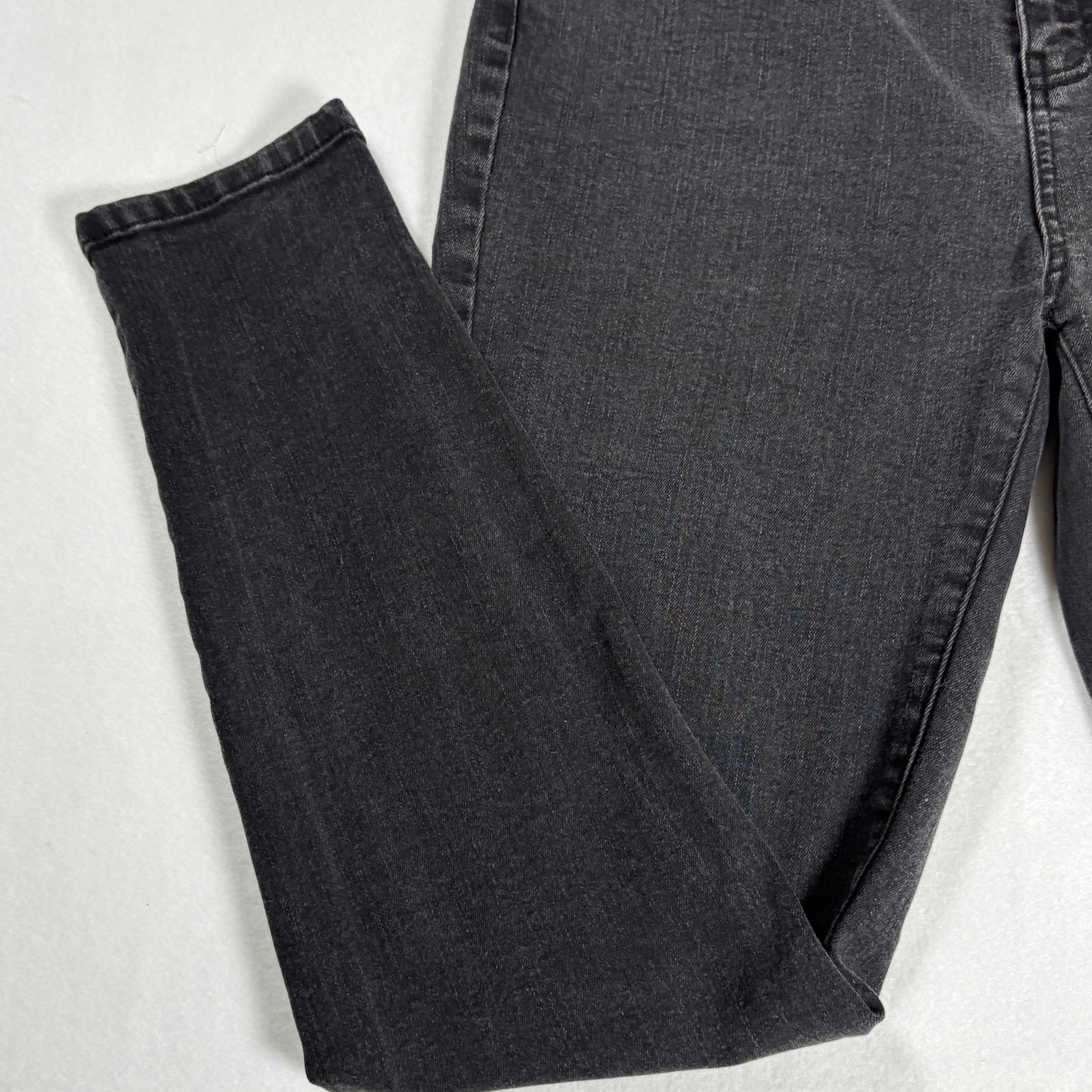 Enjean Denim Co Women’s Jeans Size 13 Black Wash Skinny Stretch Denim Pants