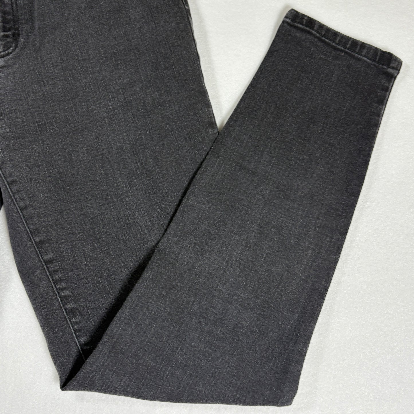Enjean Denim Co Women’s Jeans Size 13 Black Wash Skinny Stretch Denim Pants