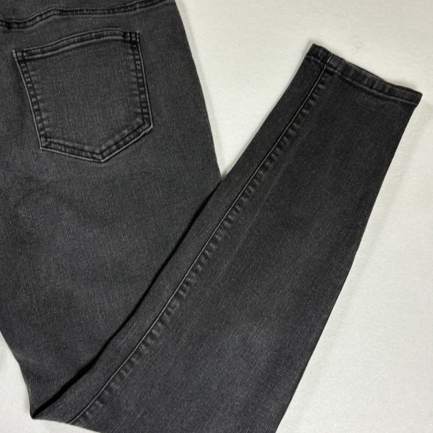 Enjean Denim Co Women’s Jeans Size 13 Black Wash Skinny Stretch Denim Pants