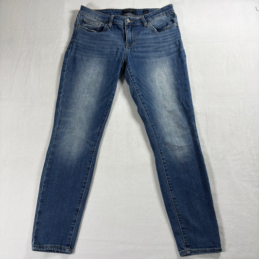 Lucky Brand Jeans Womens Size 6x28 Blue Skinny Stretch Denim Casual Fit Wash Fit