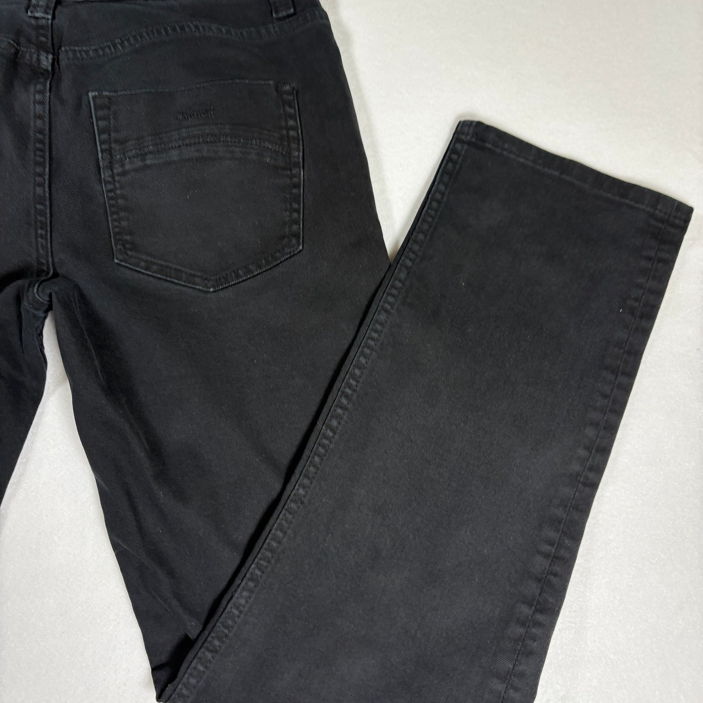 RSQ Jeans Men’s Black New York Slim Straight Denim Pants Size 32x32