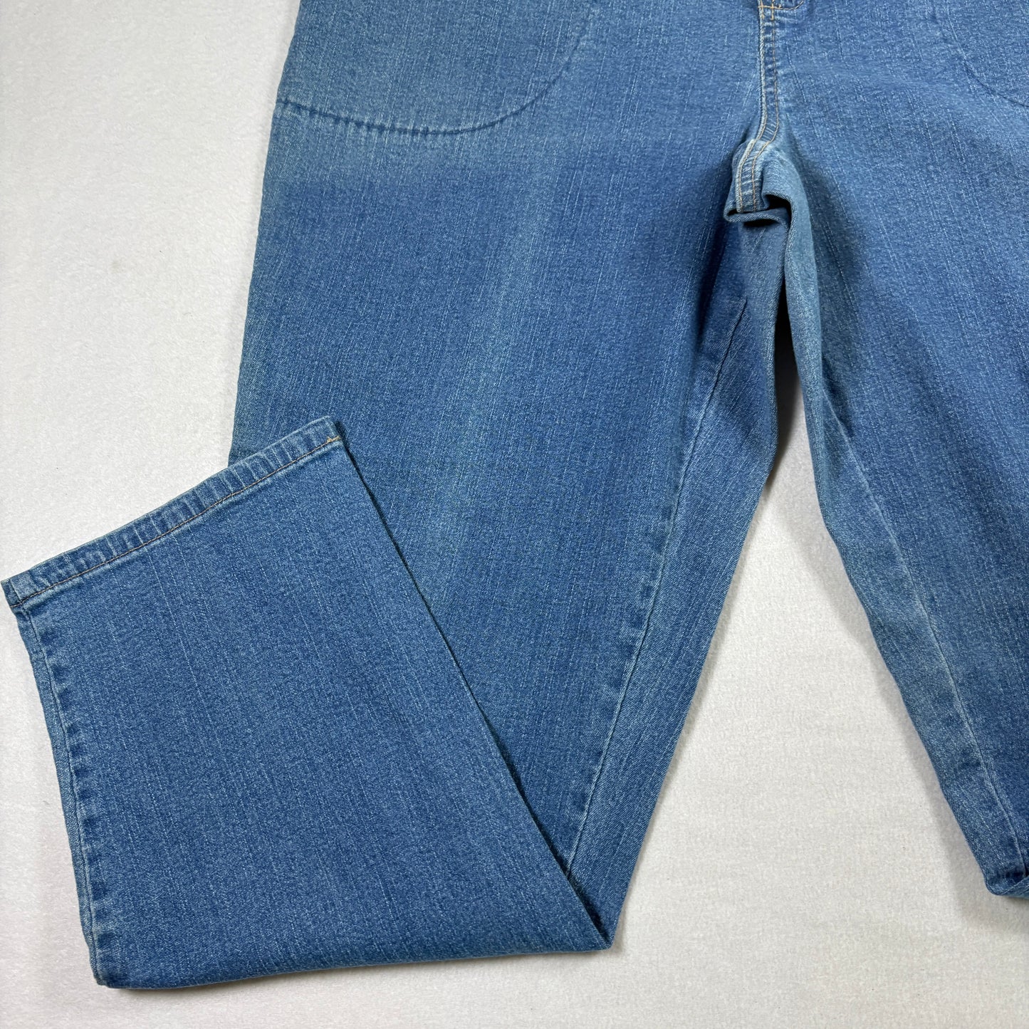 Terra & Sky Womens Plus 14W Petite Jeans NWT Straight Comfort Waist Stretch Denim