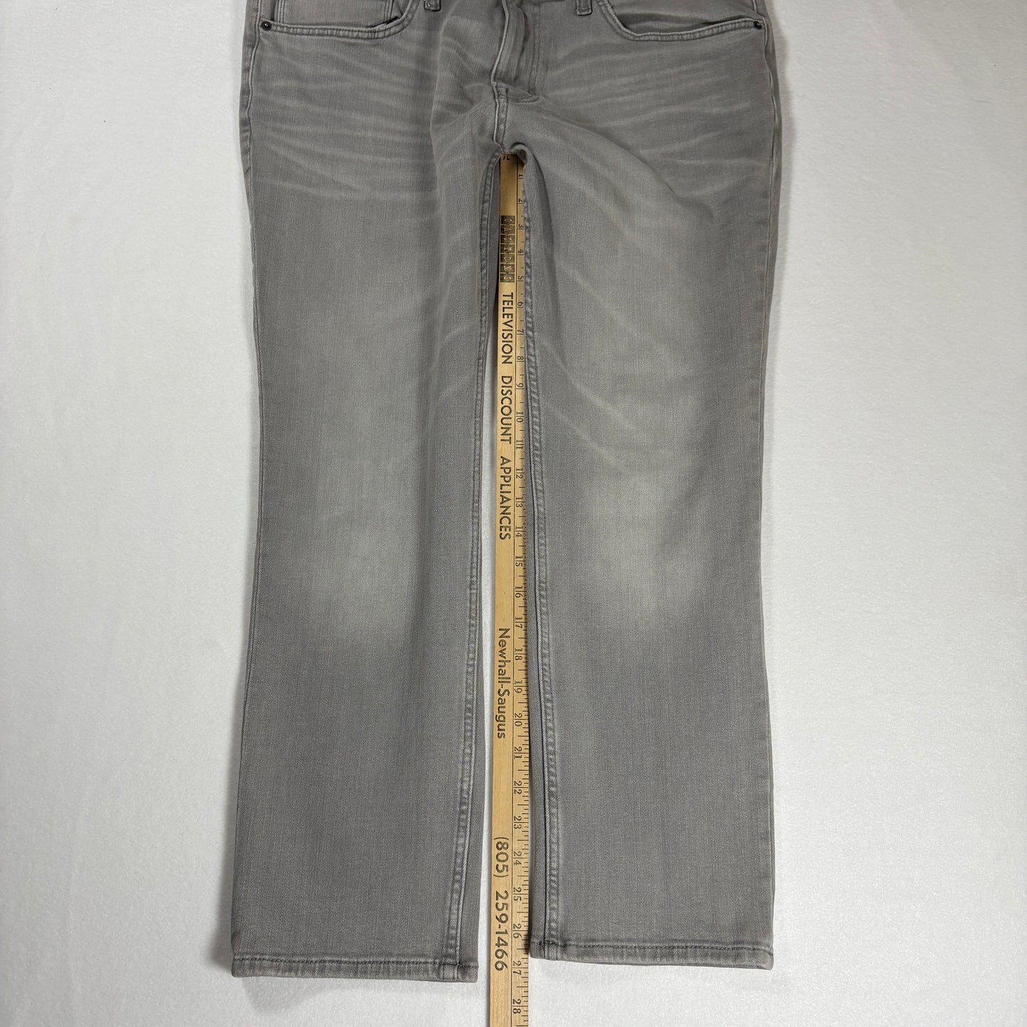 Goodfellow & Co Men’s Gray Jeans Slim Straight Fit Size 38x30