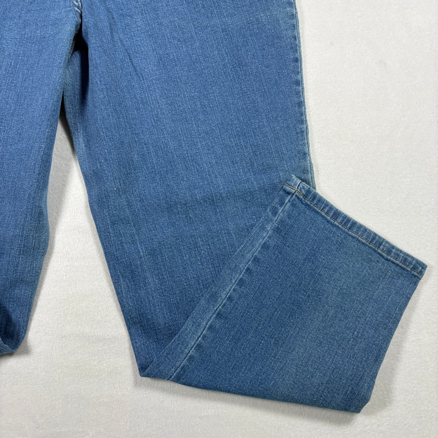 Terra & Sky Womens Plus 14W Petite Jeans NWT Straight Comfort Waist Stretch Denim