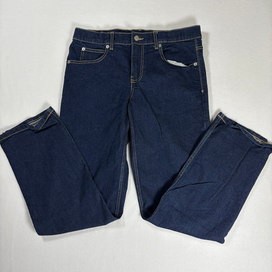 Thereabouts Boys Jeans Size 16 Husky Straight Fit Dark Wash Denim