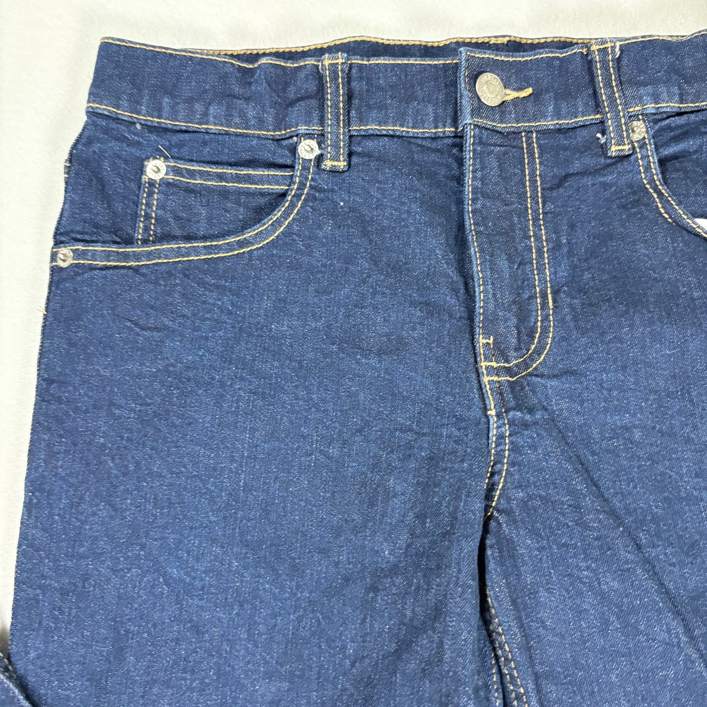 Thereabouts Boys Jeans Size 16 Husky Straight Fit Dark Wash Denim