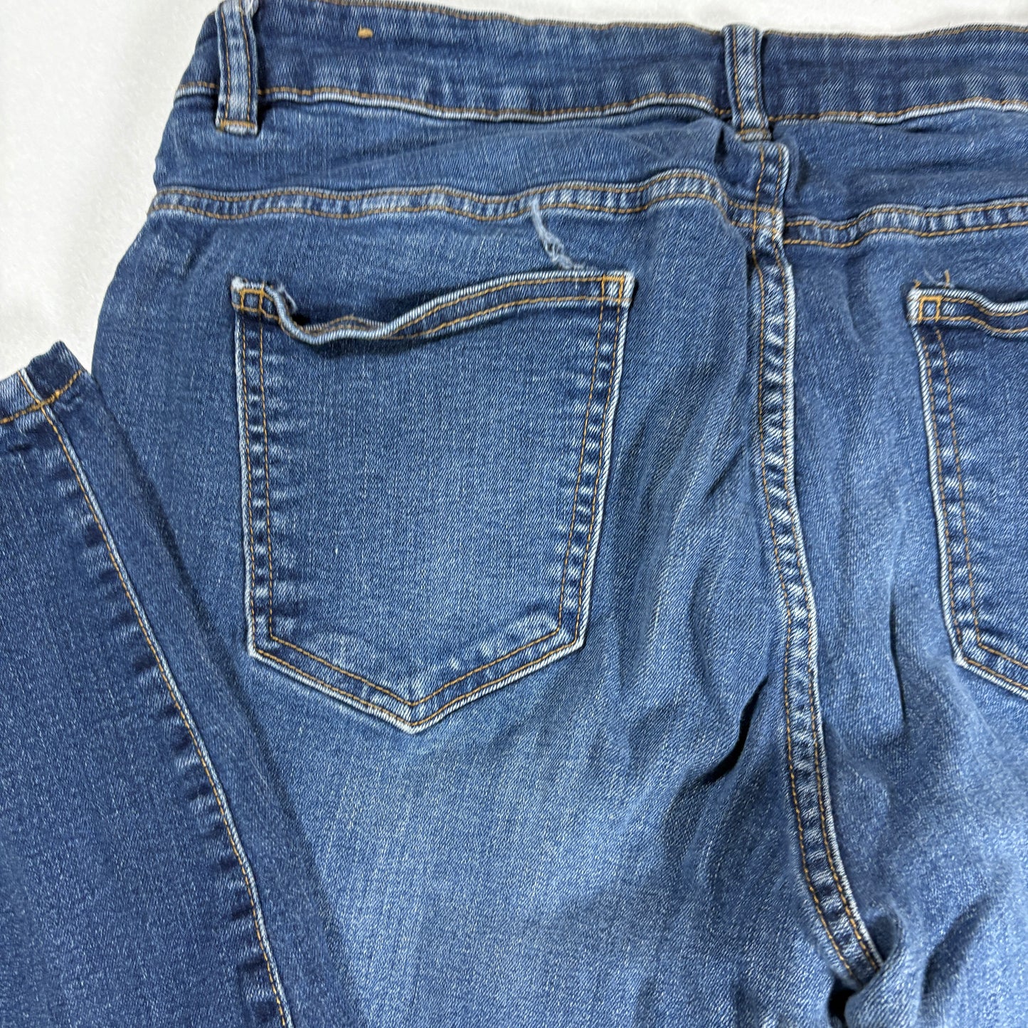 Roebuck & Co. Jeans Size 14 Boys Skinny Fit Blue Denim Made in Bangladesh