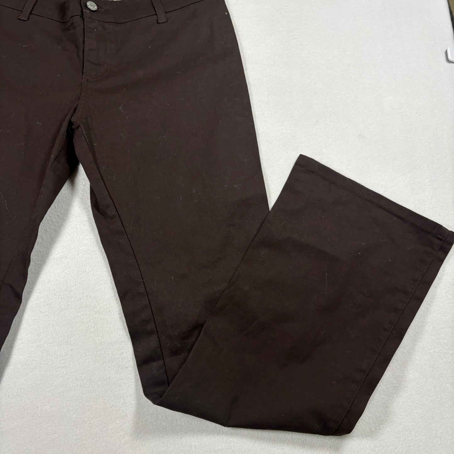 Dickies Womens Pants 11 Brown Workwear Straight Leg Y2K 90s Vintage Grunge