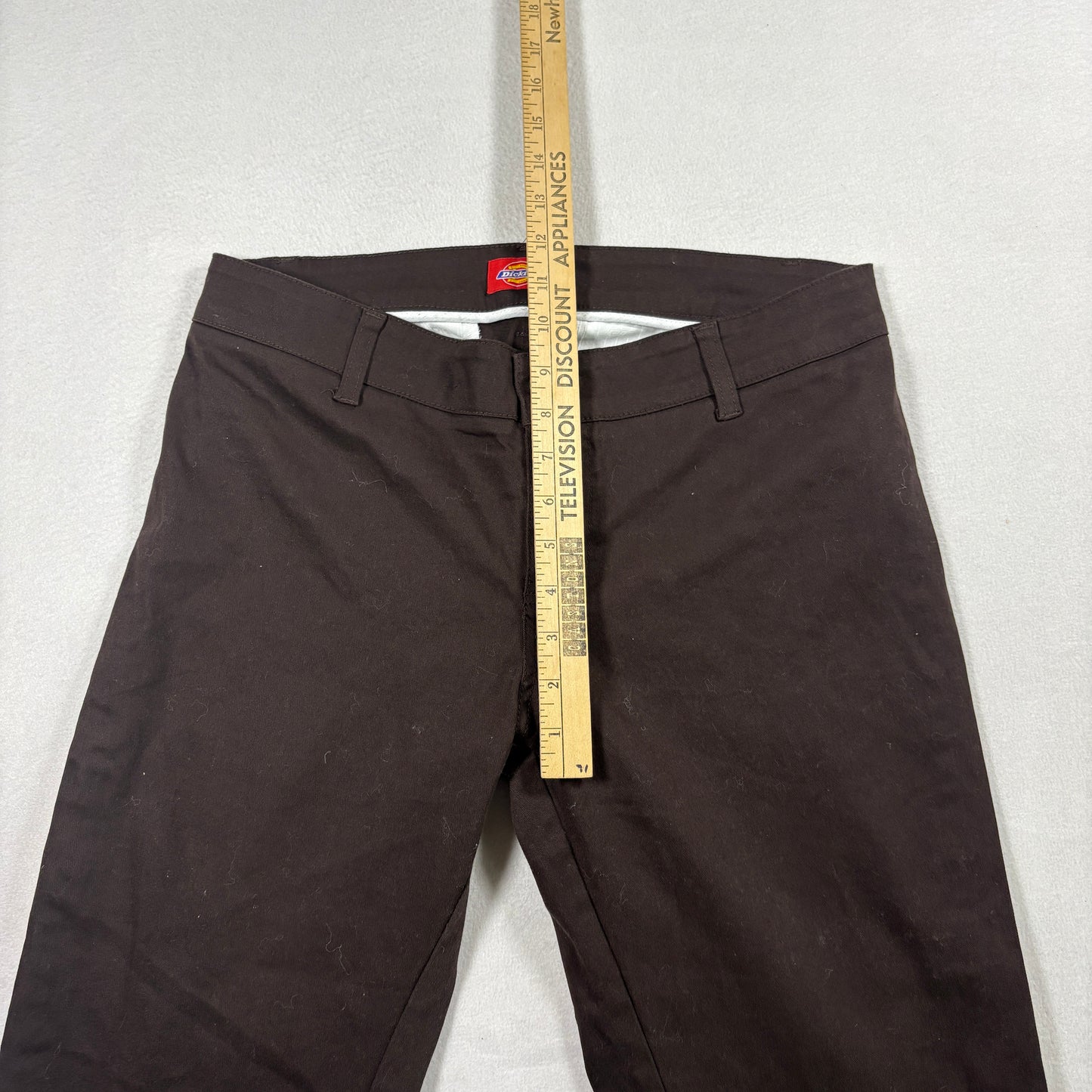 Dickies Womens Pants 11 Brown Workwear Straight Leg Y2K 90s Vintage Grunge