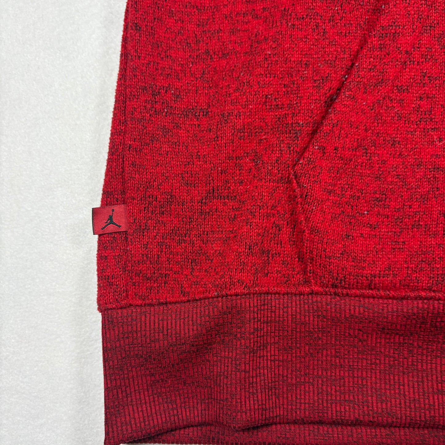 Jordan Youth Hoodie XL Red Full Zip Sweatshirt Jumpman Logo Y2K 90s Vintage