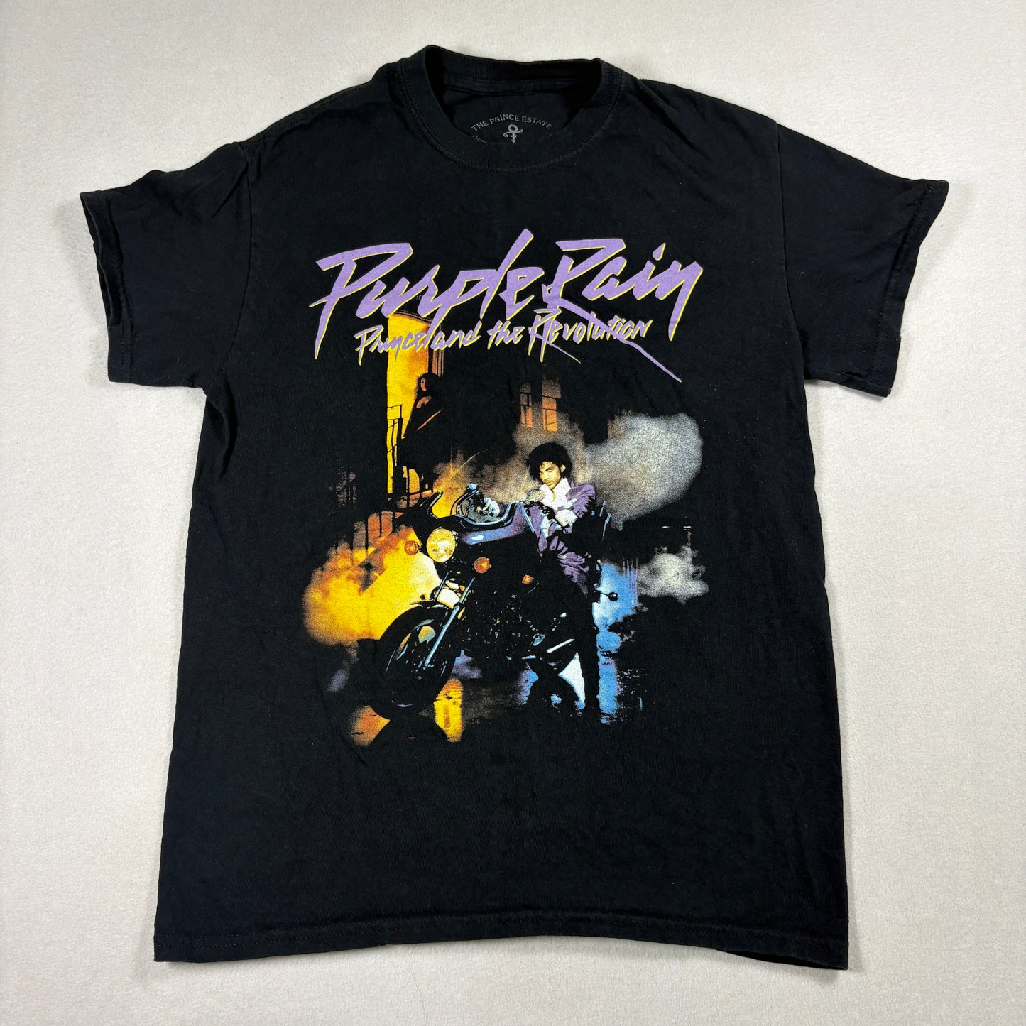 Prince Purple Rain T Shirt Mens Black Band Tee Graphic Rock Vintage Y2K Grunge