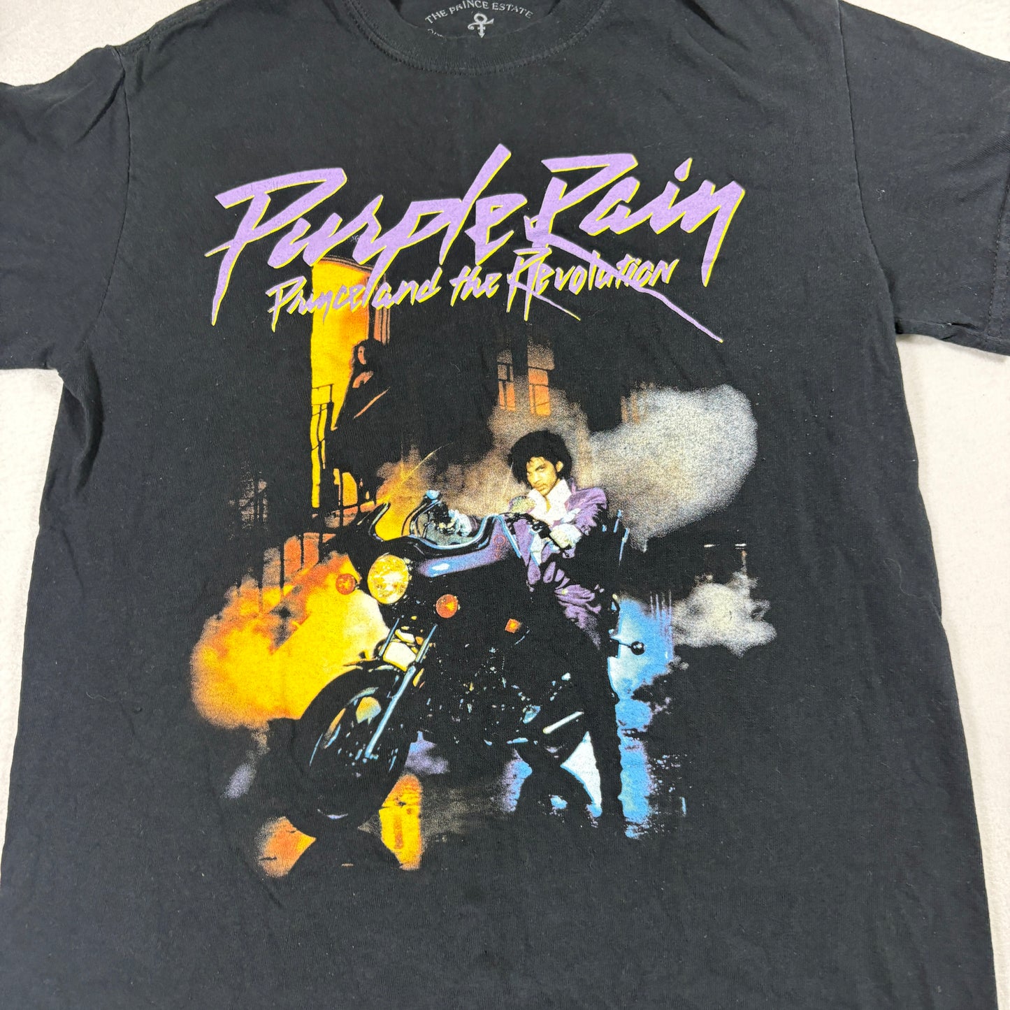 Prince Purple Rain T Shirt Mens Black Band Tee Graphic Rock Vintage Y2K Grunge