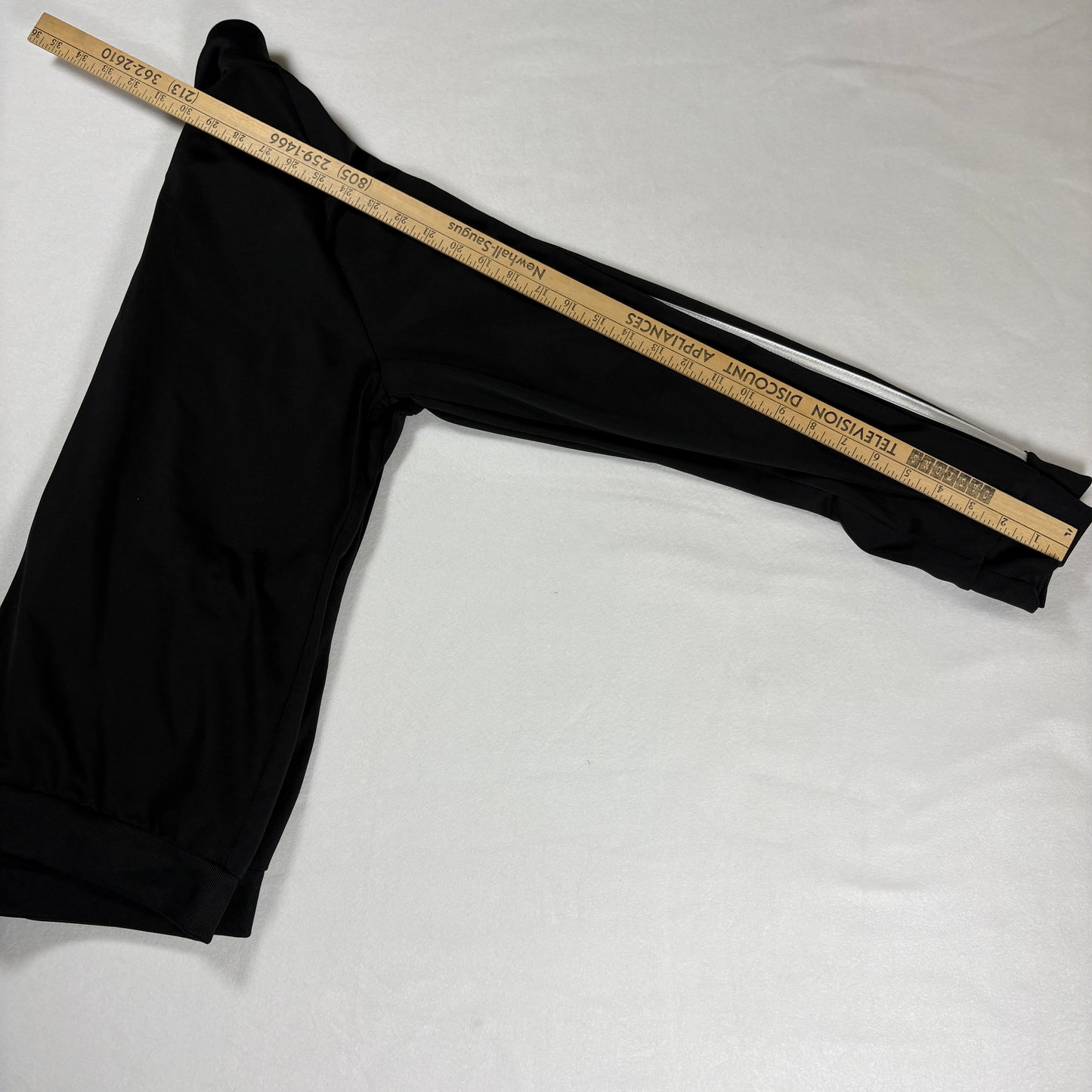 Adidas Jacket Large Black 3 Stripes Track Top Full Zip Retro Sport Training