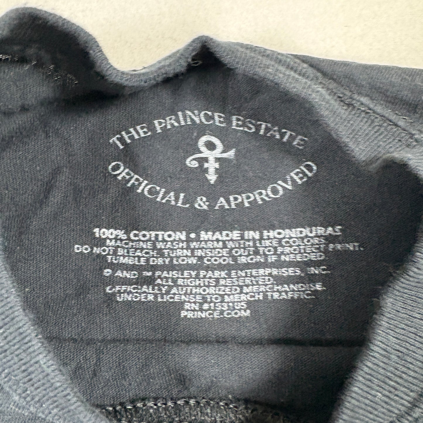 Prince Purple Rain T Shirt Mens Black Band Tee Graphic Rock Vintage Y2K Grunge