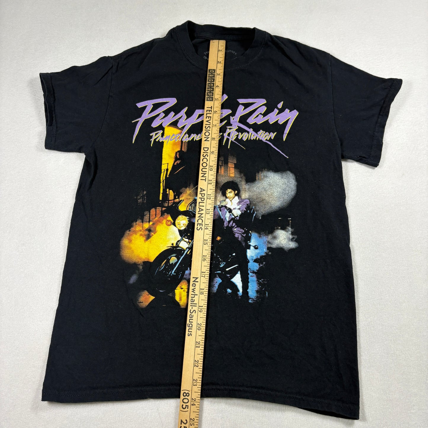 Prince Purple Rain T Shirt Mens Black Band Tee Graphic Rock Vintage Y2K Grunge