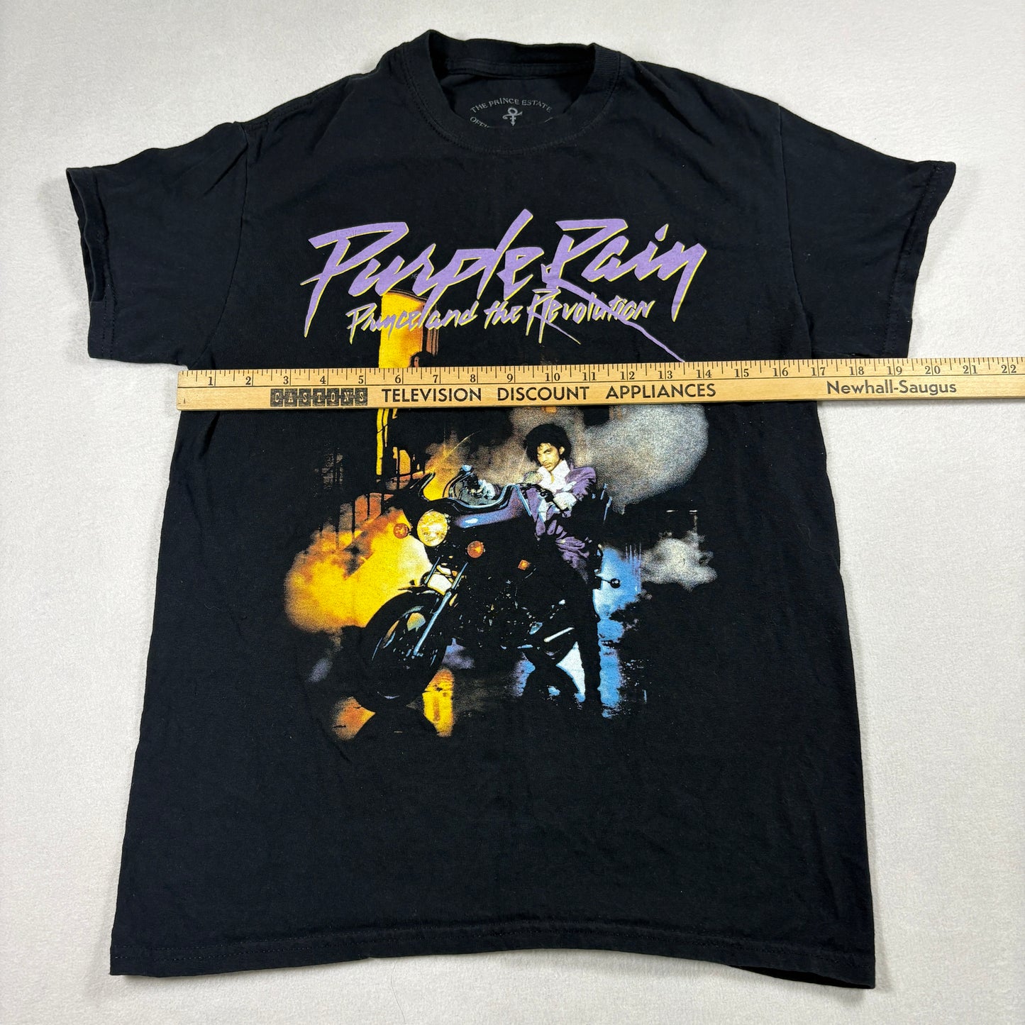 Prince Purple Rain T Shirt Mens Black Band Tee Graphic Rock Vintage Y2K Grunge