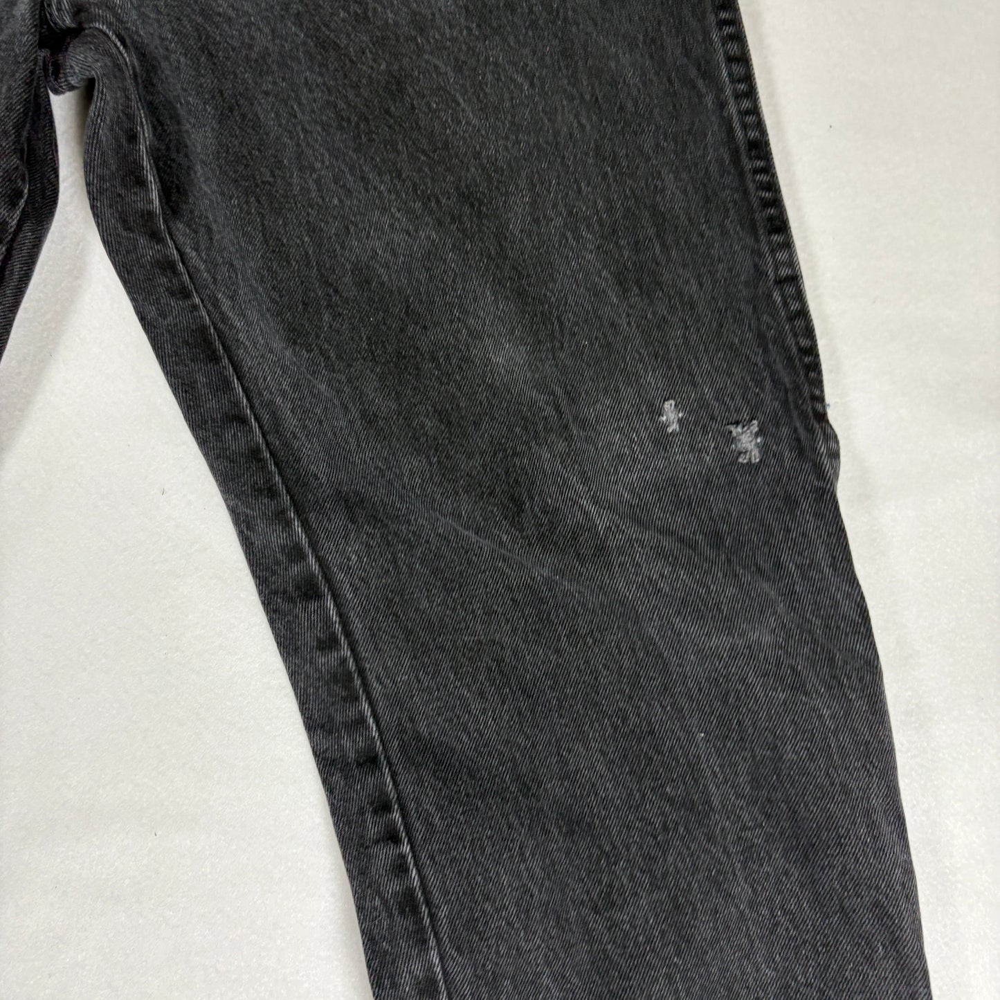 Rustler Jeans Men 36x30 Black Denim Straight Leg Classic Fit 100% Cotton