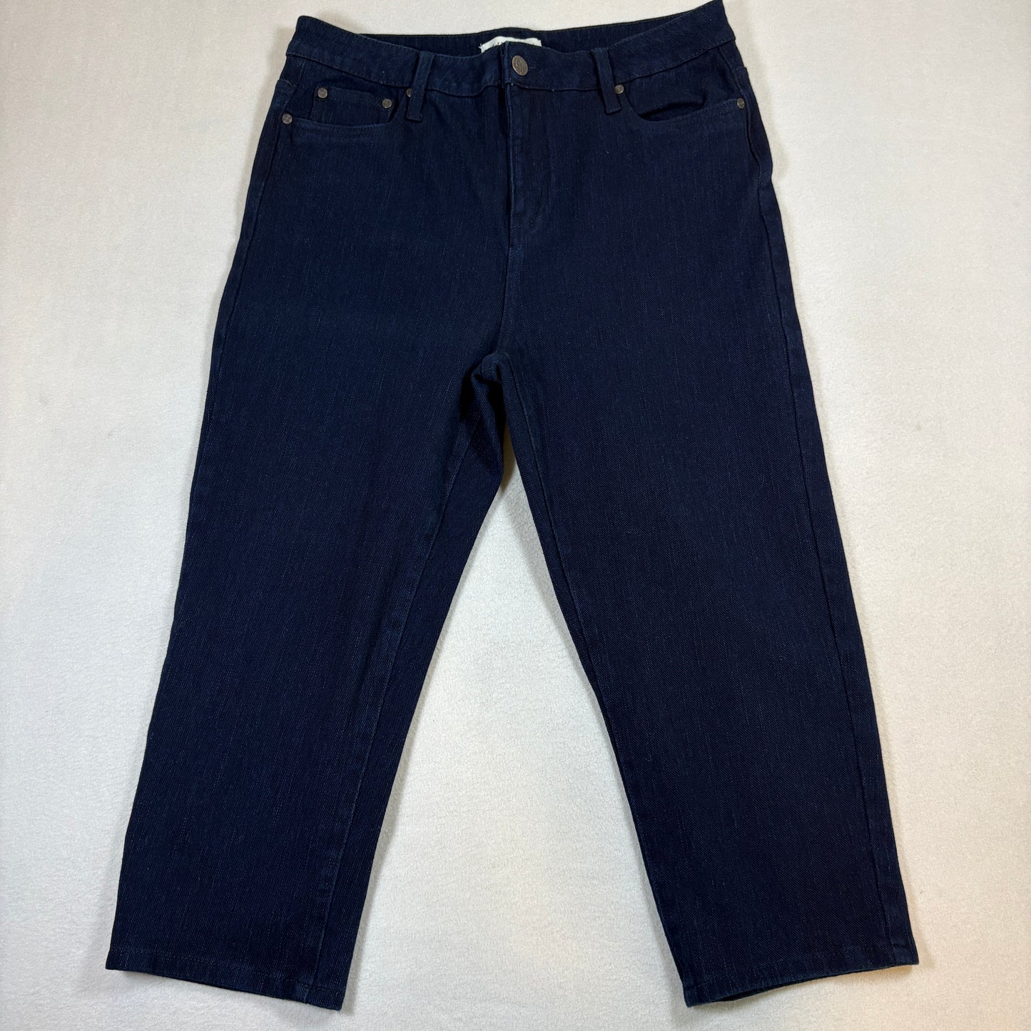 Coldwater Creek Womens Jeans Size 12 Dark Wash Straight Denim Y2K 90s Classic