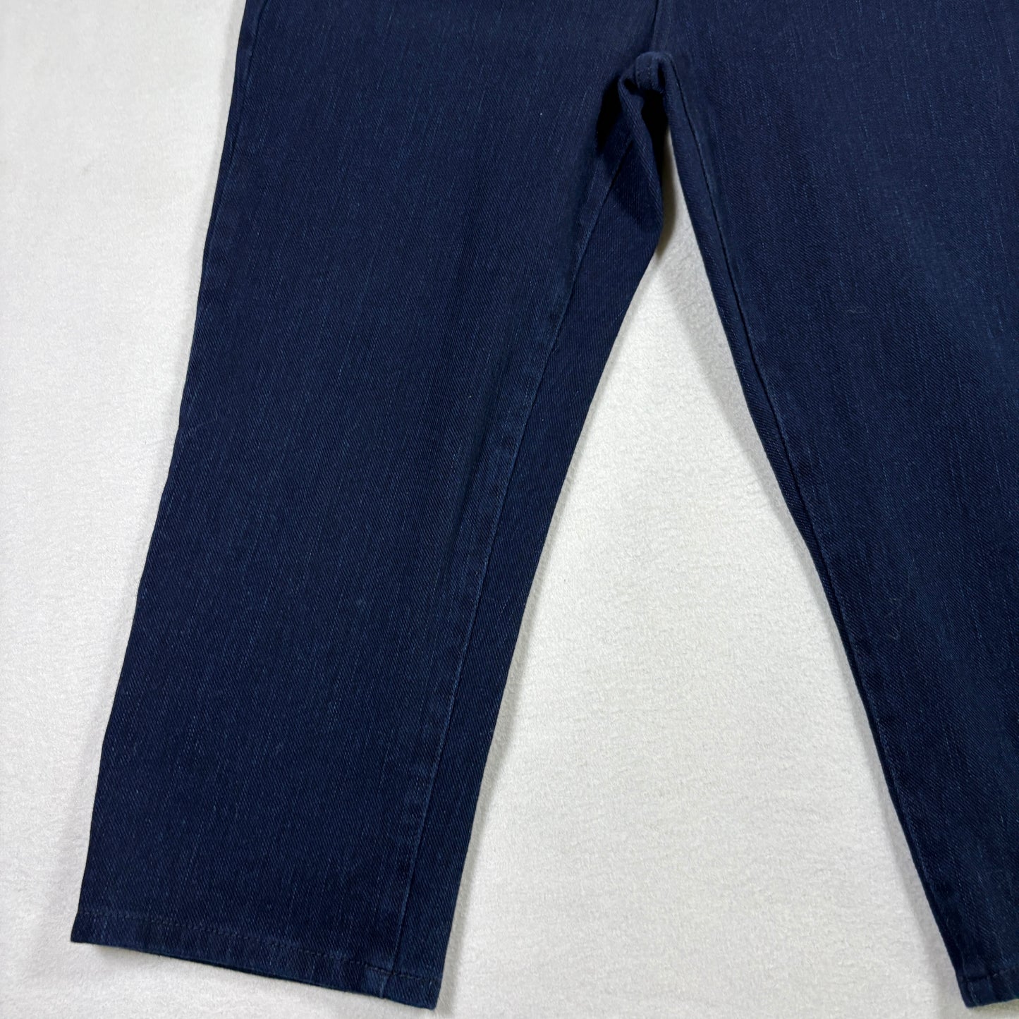 Coldwater Creek Womens Jeans Size 12 Dark Wash Straight Denim Y2K 90s Classic