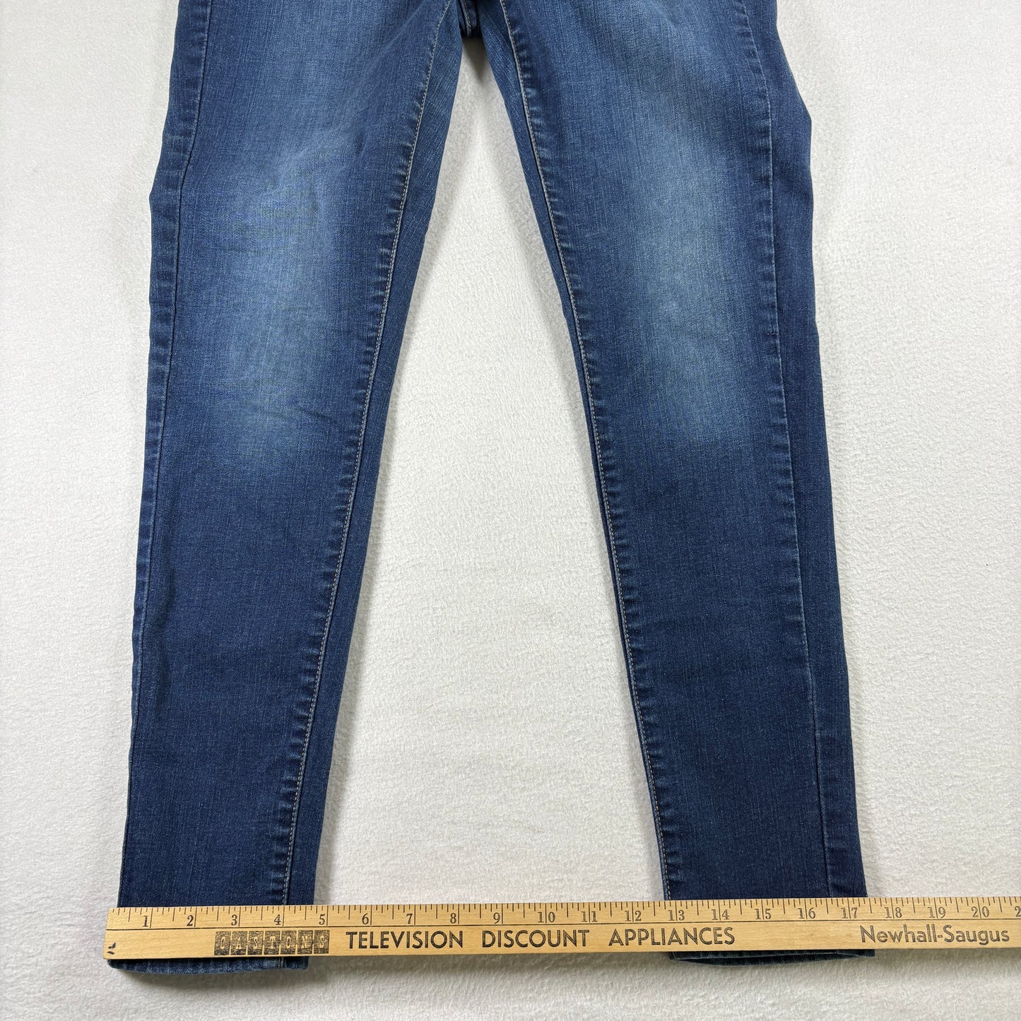 Levis Womens 710 Super Skinny Jeans W30 L28 Blue Stretch Denim Y2K 90s Slim Fit