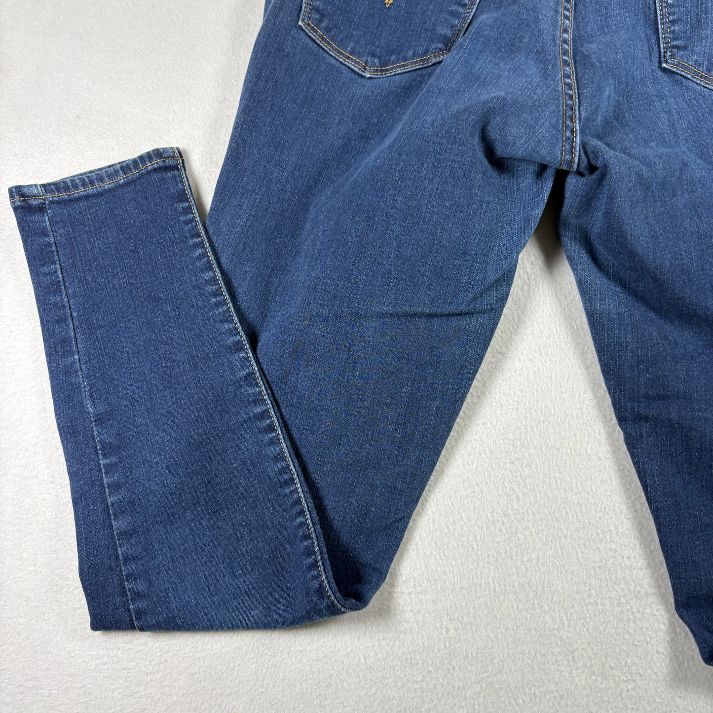 Levis Womens 710 Super Skinny Jeans W30 L28 Blue Stretch Denim Y2K 90s Slim Fit