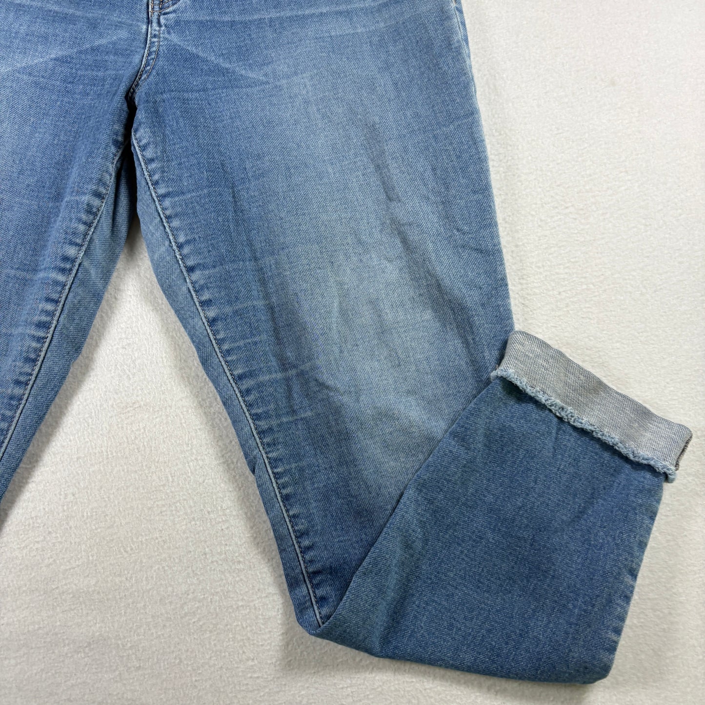 Juicy Couture Womens Jeans Size 14 Light Wash Denim Y2K 90s Grunge High Rise