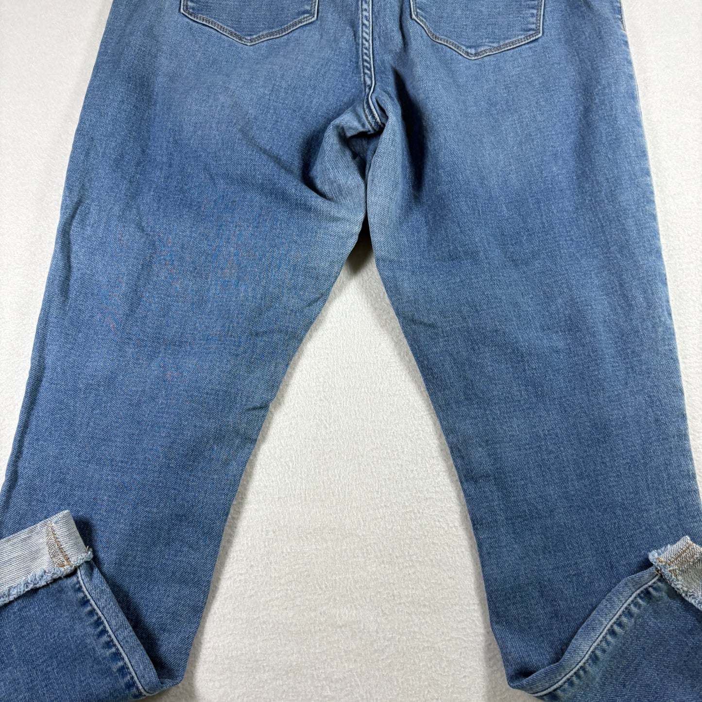 Juicy Couture Womens Jeans Size 14 Light Wash Denim Y2K 90s Grunge High Rise