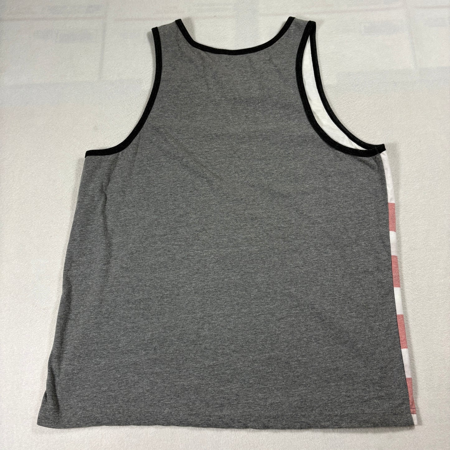 Volcom Tank Top Mens Large Gray Heather Logo Graphic Casual Streetwear Shirt