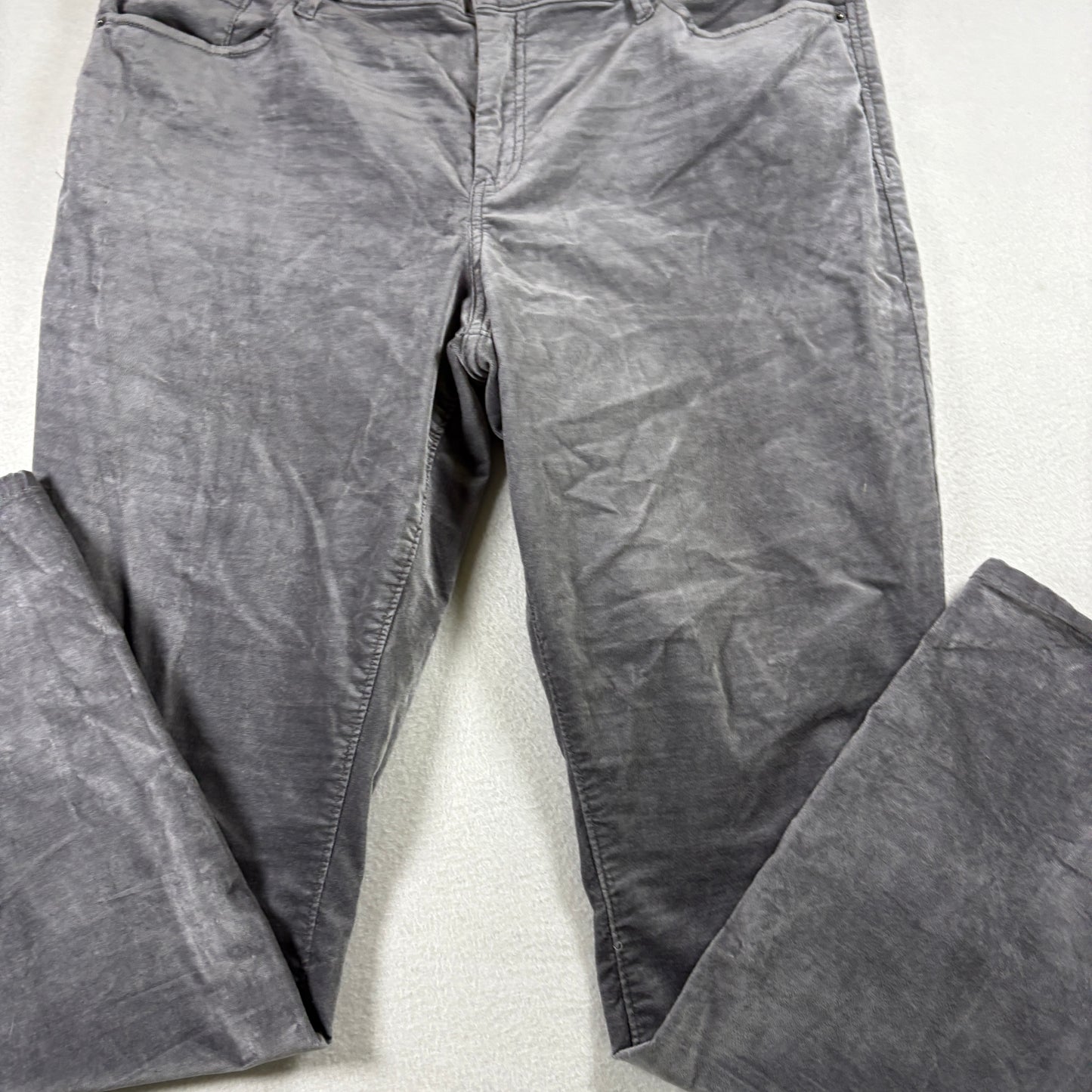 Old Navy Womens Rockstar Super Skinny Jeans Size 16 Gray Stretch Denim Y2K Plus