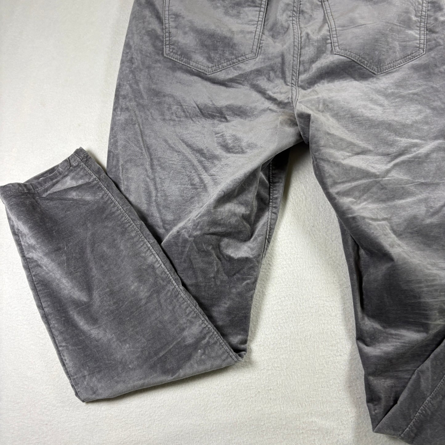 Old Navy Womens Rockstar Super Skinny Jeans Size 16 Gray Stretch Denim Y2K Plus