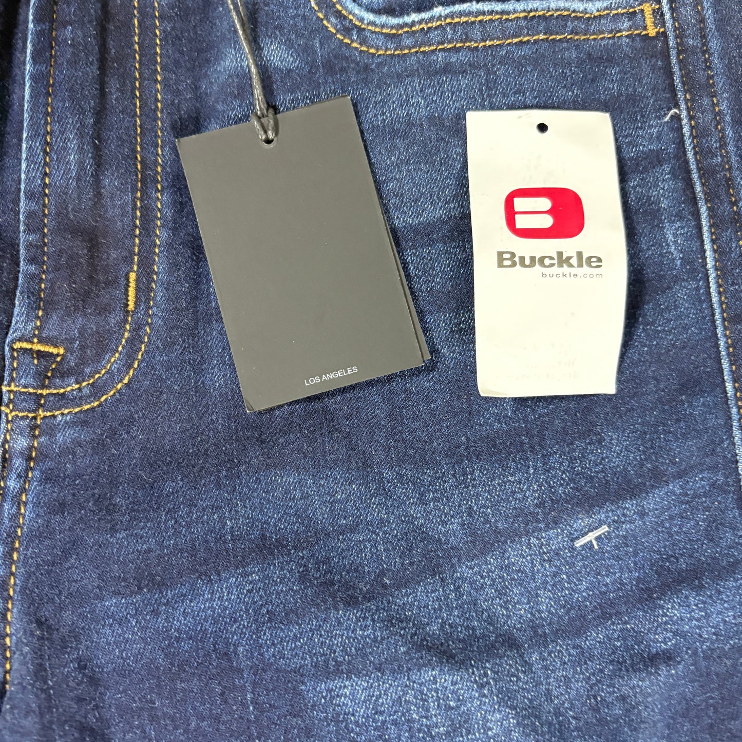 Flying Monkey Jeans Women’s 27x32 High Rise Skinny Dark Wash Stretch NWT $69