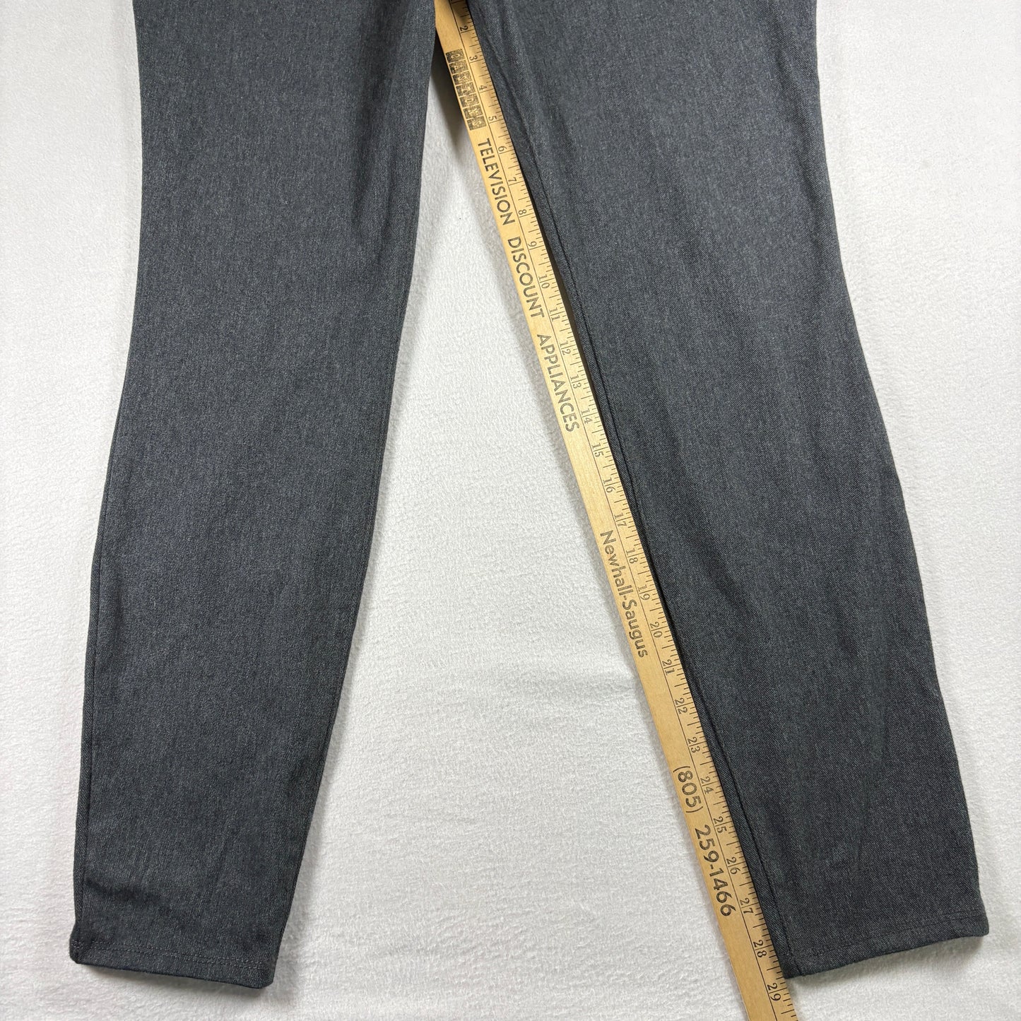 Time and Tru Womens Pants Size 20 XXL Gray Stretch High Rise NWT Stain Y2K Plus