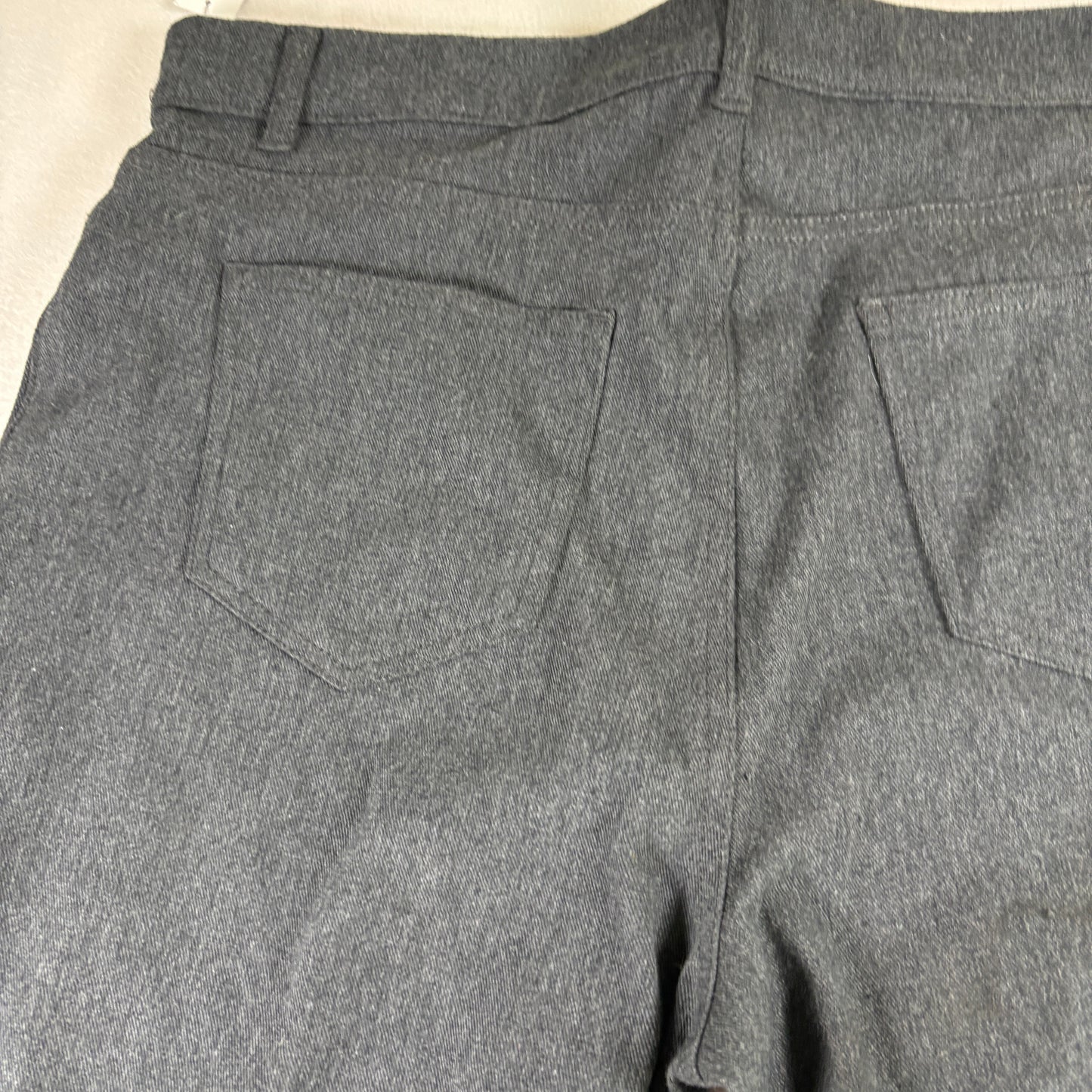 Time and Tru Womens Pants Size 20 XXL Gray Stretch High Rise NWT Stain Y2K Plus
