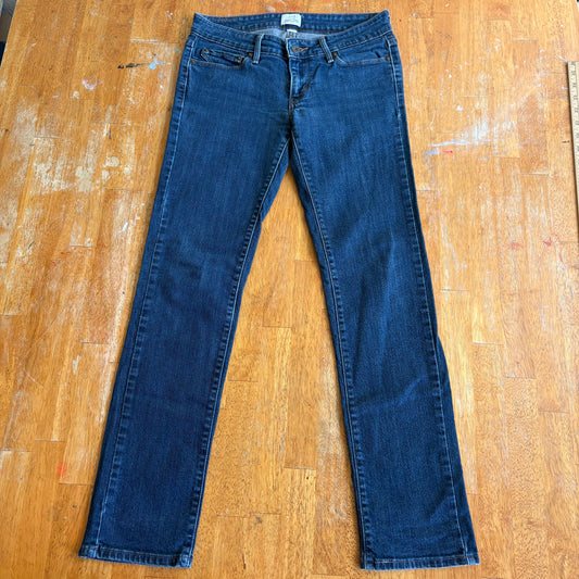 Levis Jeans Womens 26 Vintage 90s Slight Curve Straight Leg Dark Wash Denim Blues