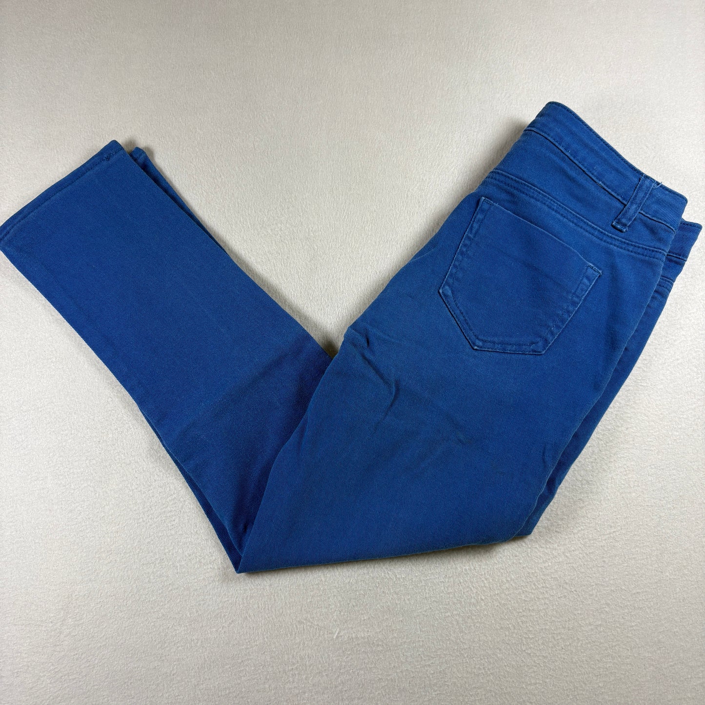 Ellen Tracy Womens Jeans Size 4 Bright Blue Skinny Stretch Denim Y2K 90s Vintage