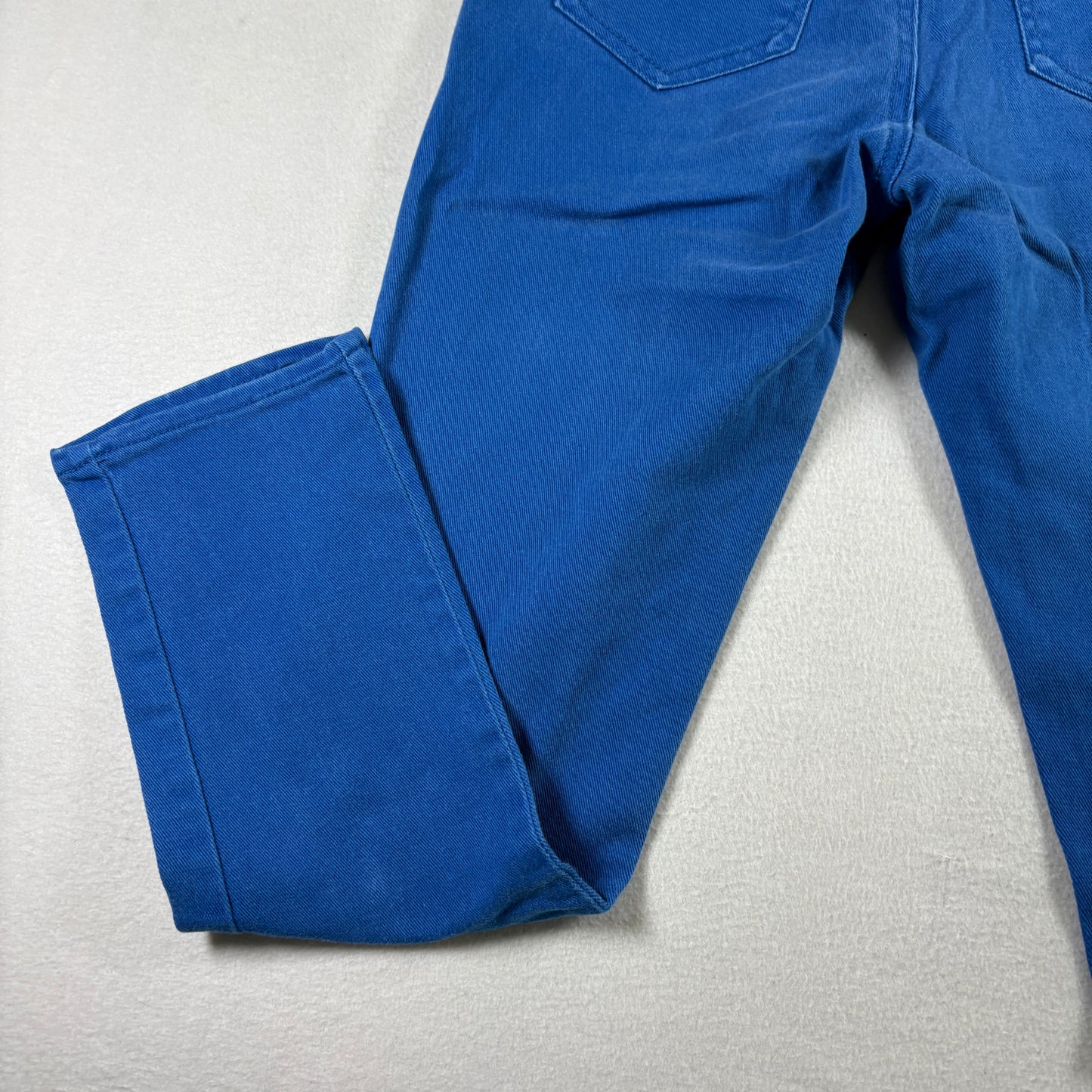 Ellen Tracy Womens Jeans Size 4 Bright Blue Skinny Stretch Denim Y2K 90s Vintage