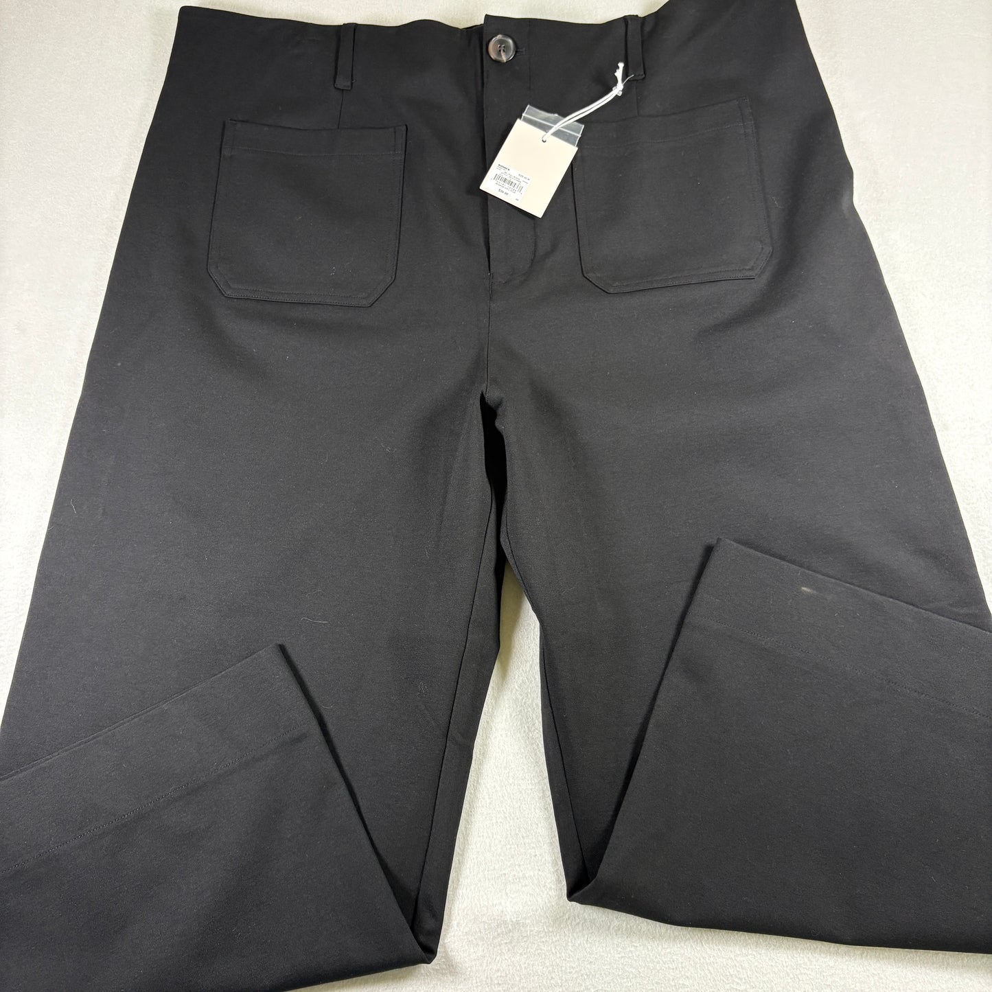 Lauren Conrad Womens Plus Pants 22W Black Stretch Dress Work Career Slacks NWT