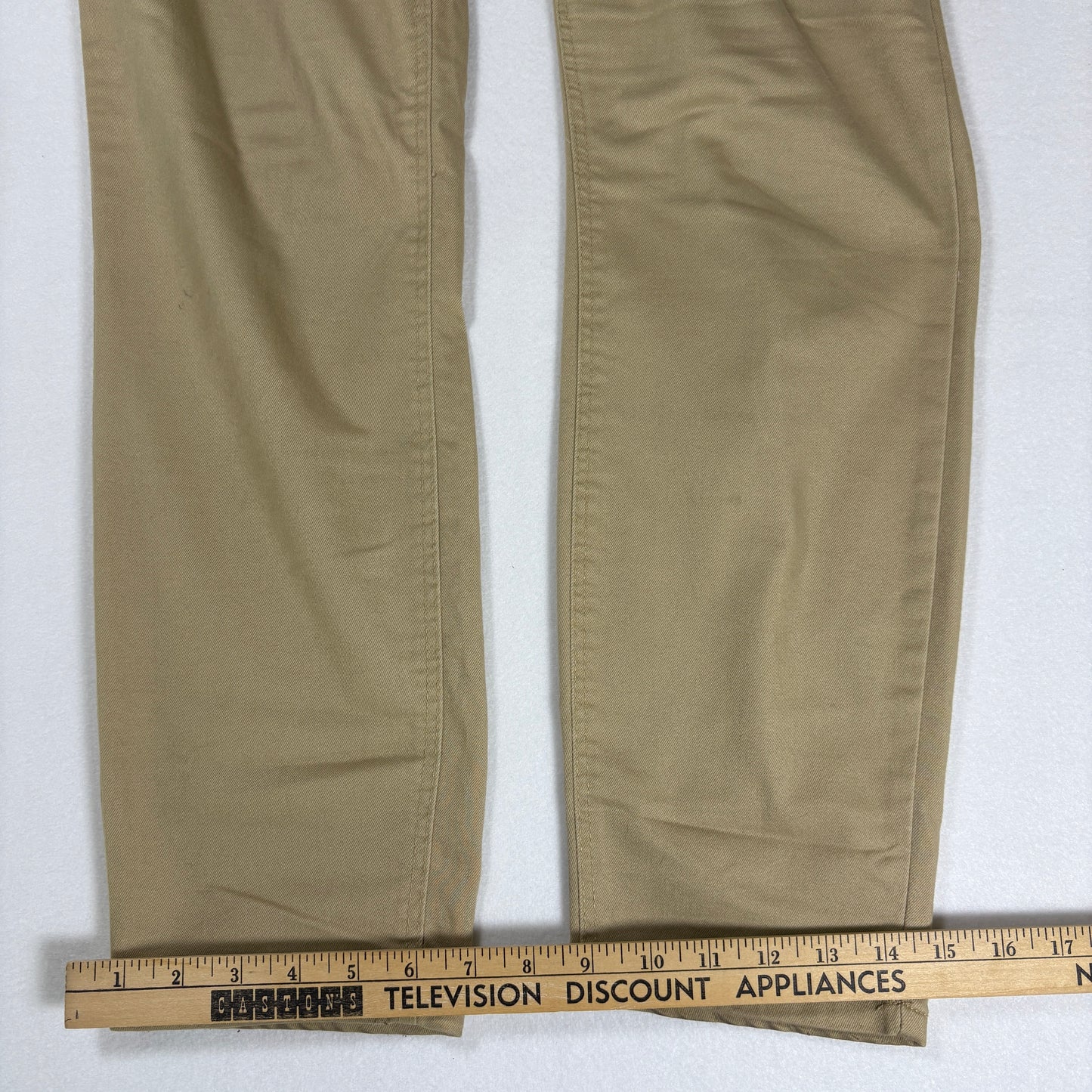 Joe Boxer Pants Women’s Push-Up Skinny Khaki Beige Stretch Casual Size 17