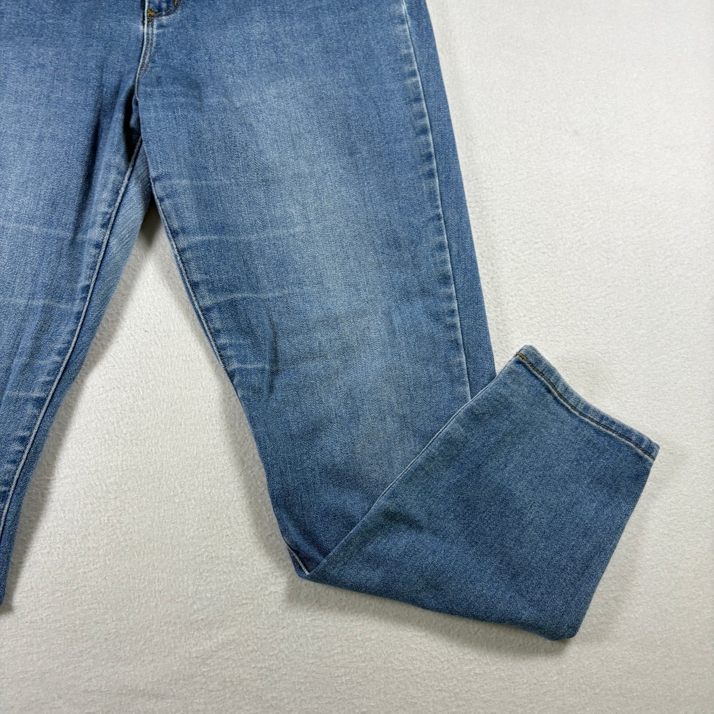 Michael Kors Womens Jeans Size 10 Blue Denim Straight Leg Stretch Casual Wear